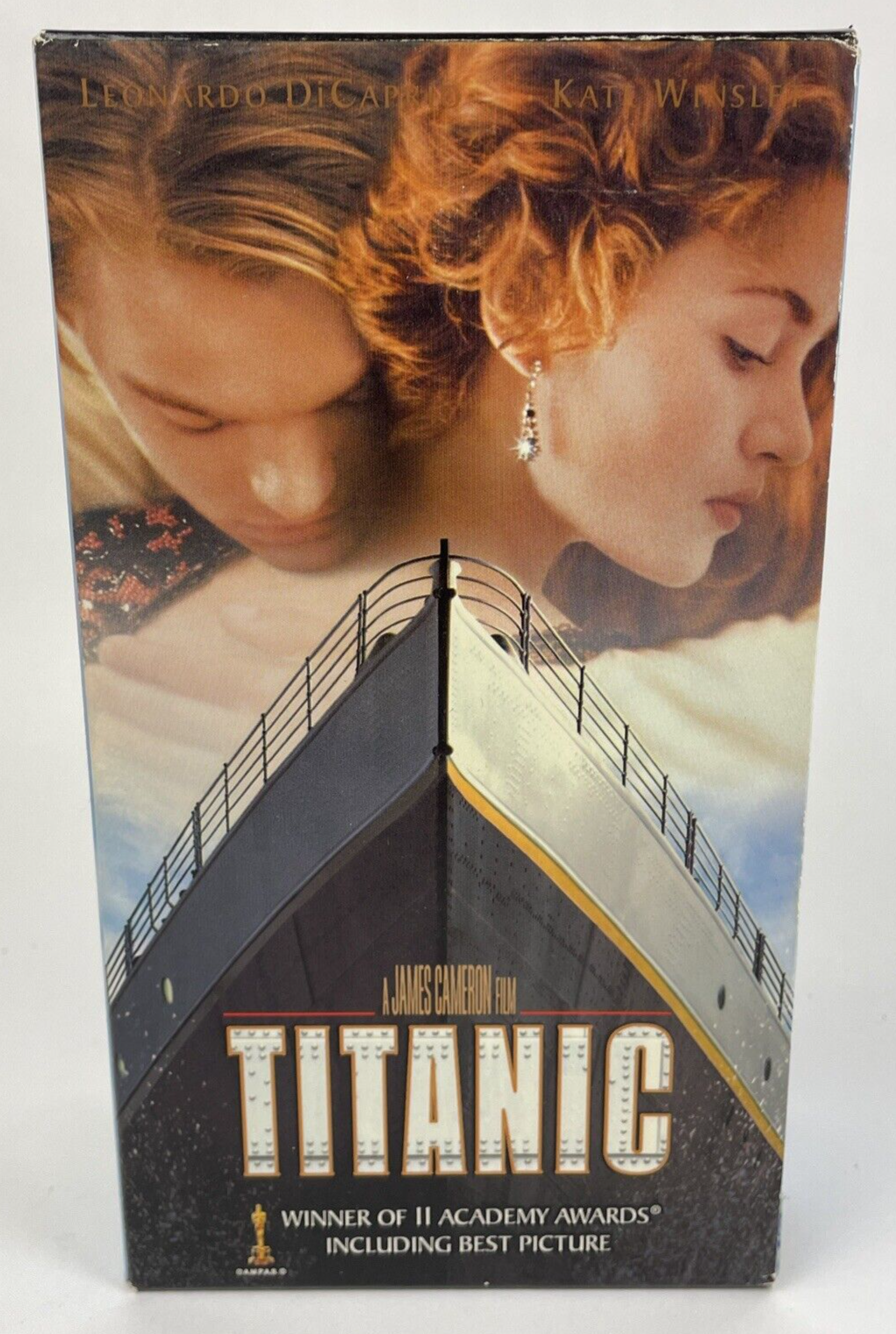Academy Award Winner Titanic VHS 1999 2 Tape SET Leonardo Dicaprio Kate Winslet