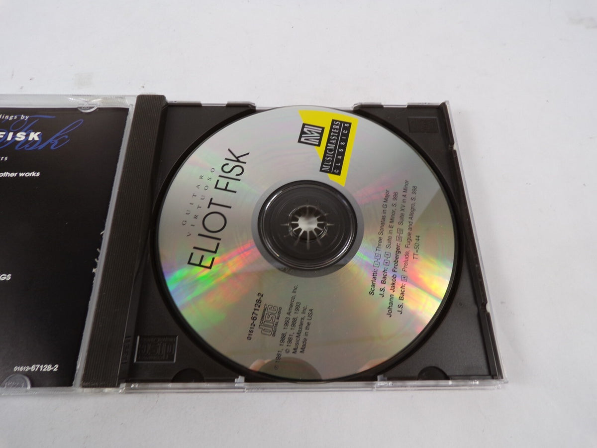 Guitar Virtuoso Eliot Fisk K.146 K.390 Allegro K.391 Minute: Allegro CD #40