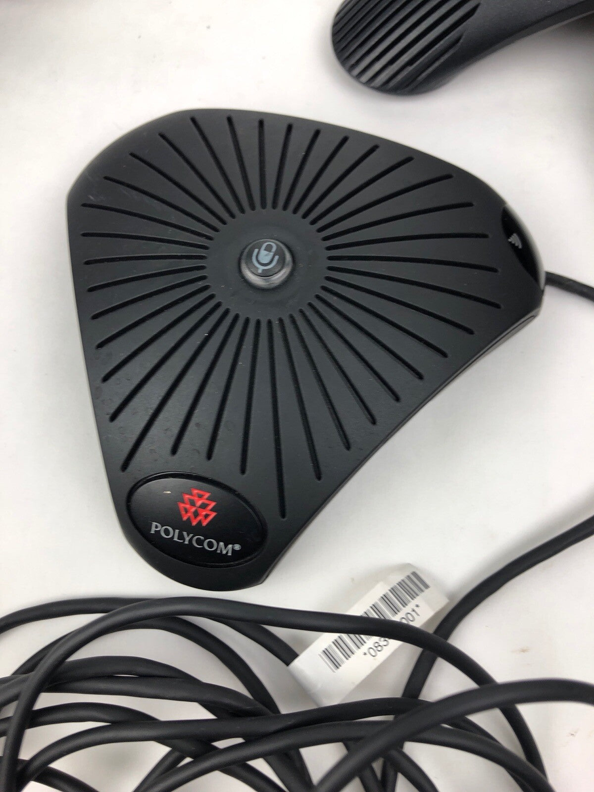 Polycom SoundStation2 Conference Phone 2201-16000-601 With Wall Module & Cables