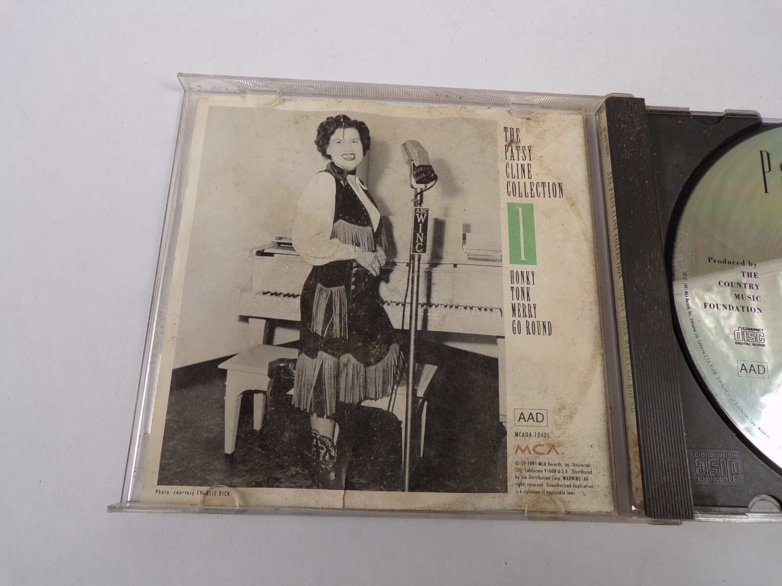 The Patsy Cline Collection Hoaky Tonk Merry Go Round I Love You Honey CD#31