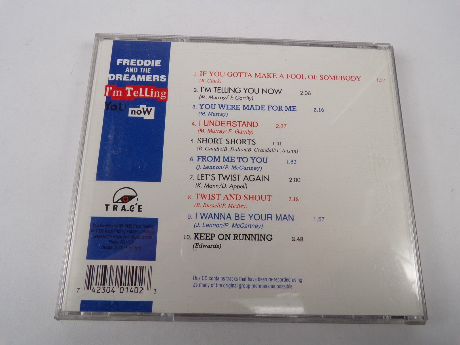 The World Of Freddie And The Dreamers I'm Telling You Now From Me To You CD#56
