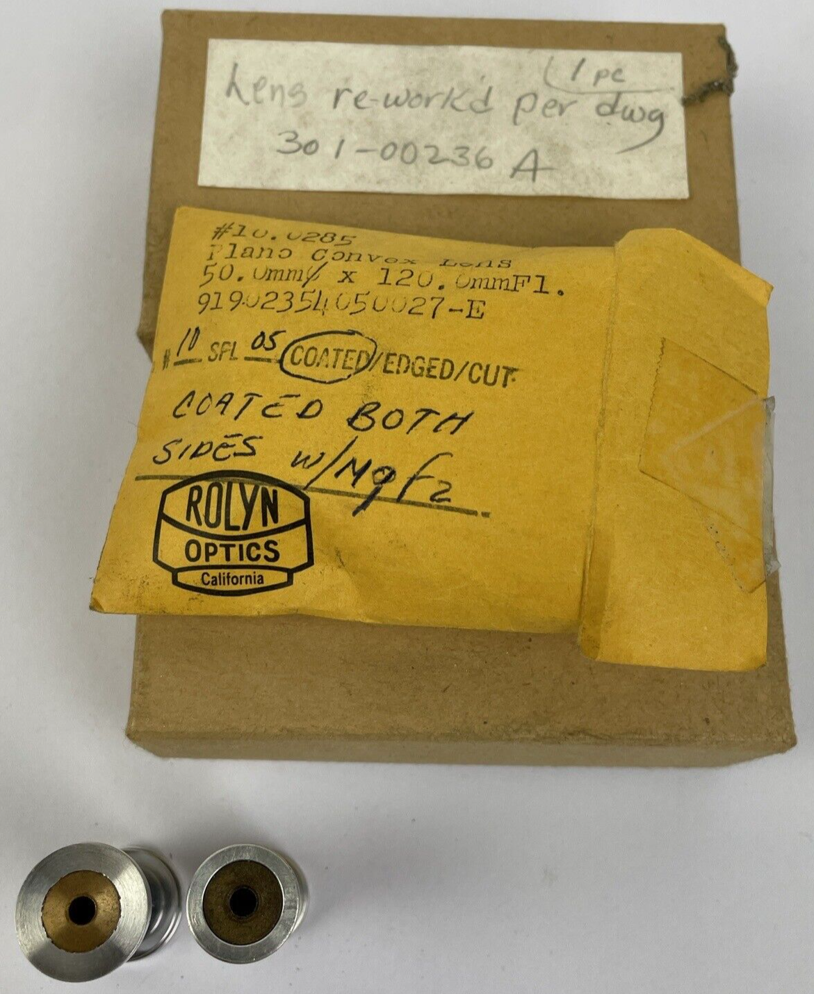 Huge LOT of Assorted ROLYN OPTICS Coated Plano-Convex Lens Condensor - Hollywood