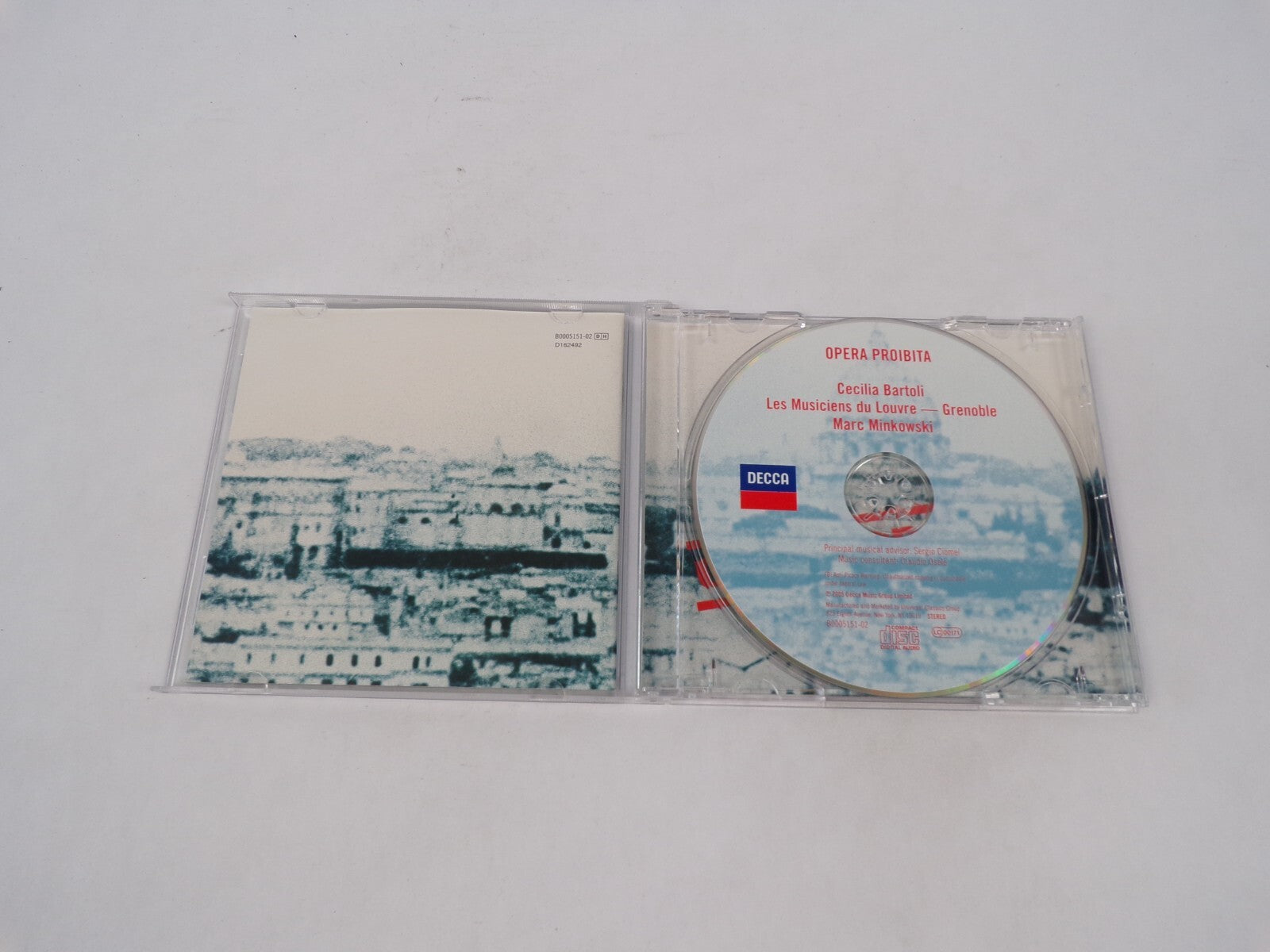 Cecilia Bartoli Opera Proibita Les Musiciens Du Louvre Marc Minkowski Un CD#70