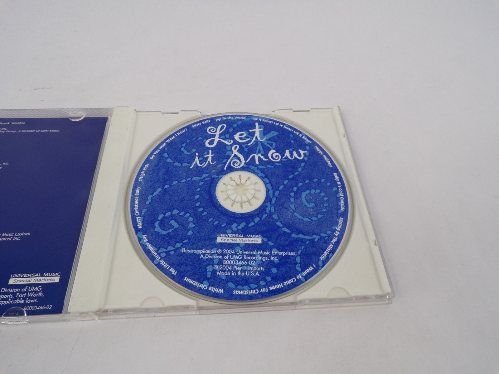 Let It Snow Holiday Favorites Baby It's Cold Outside Kissing By The MistletCD#69