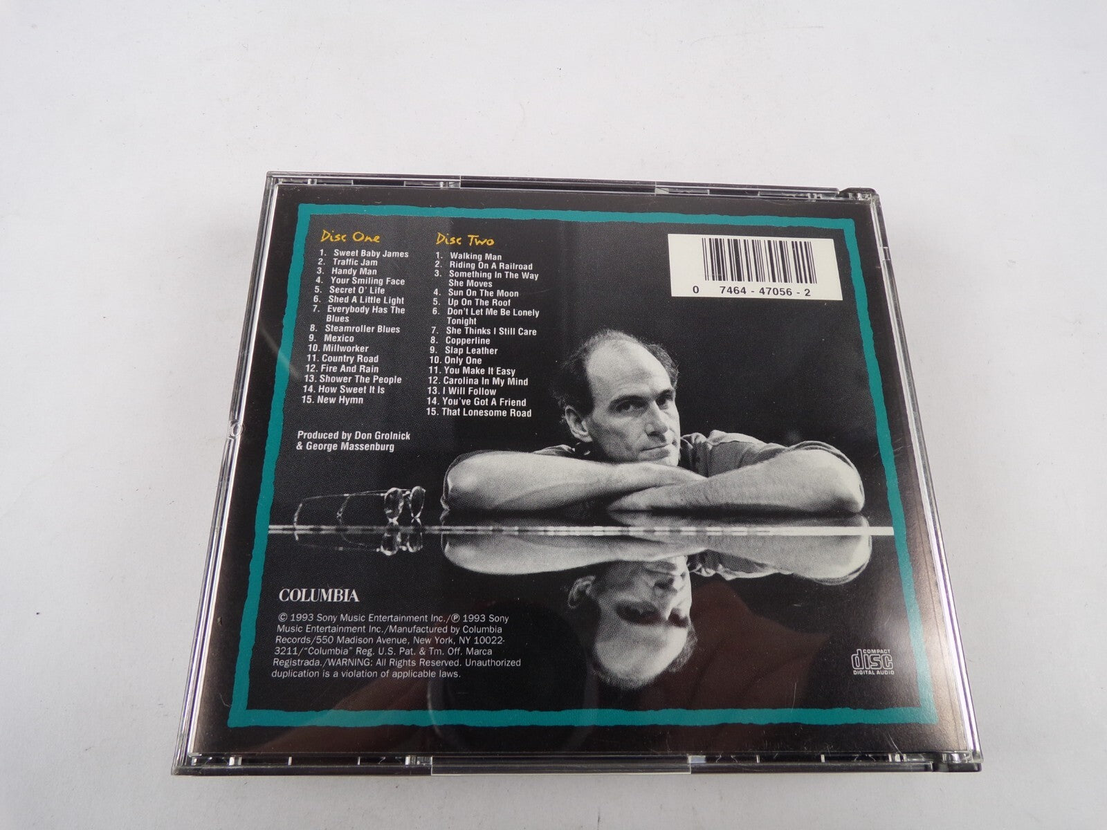 James Taylor Live Sweet Baby James Traffic Jam HaNdy Man Your Smiling Face CD#27