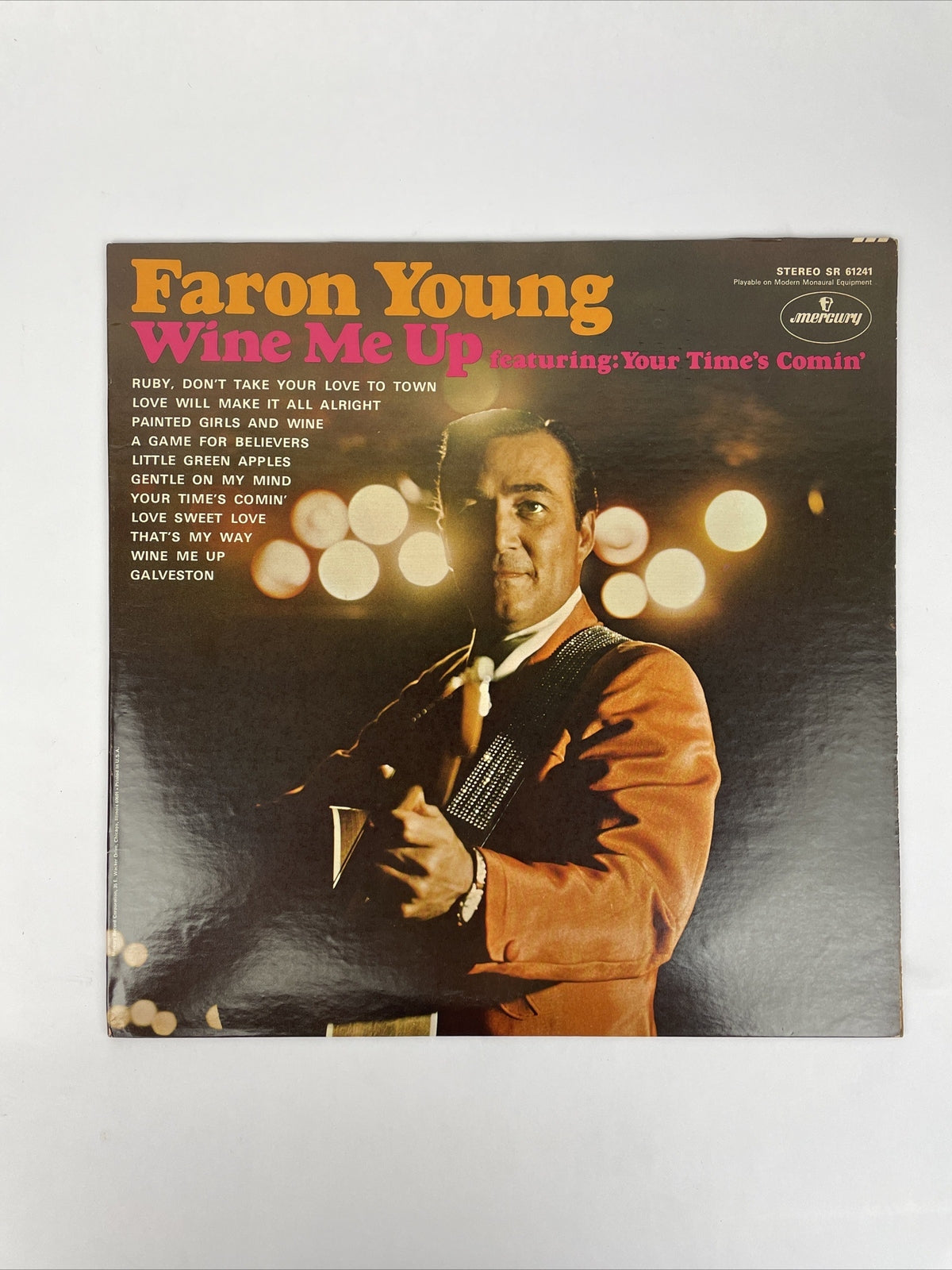 FARRON YOUNG WINE ME UP RARE FACTORY SEALED! MERCURY RECORDS VINYL LP 110-22W