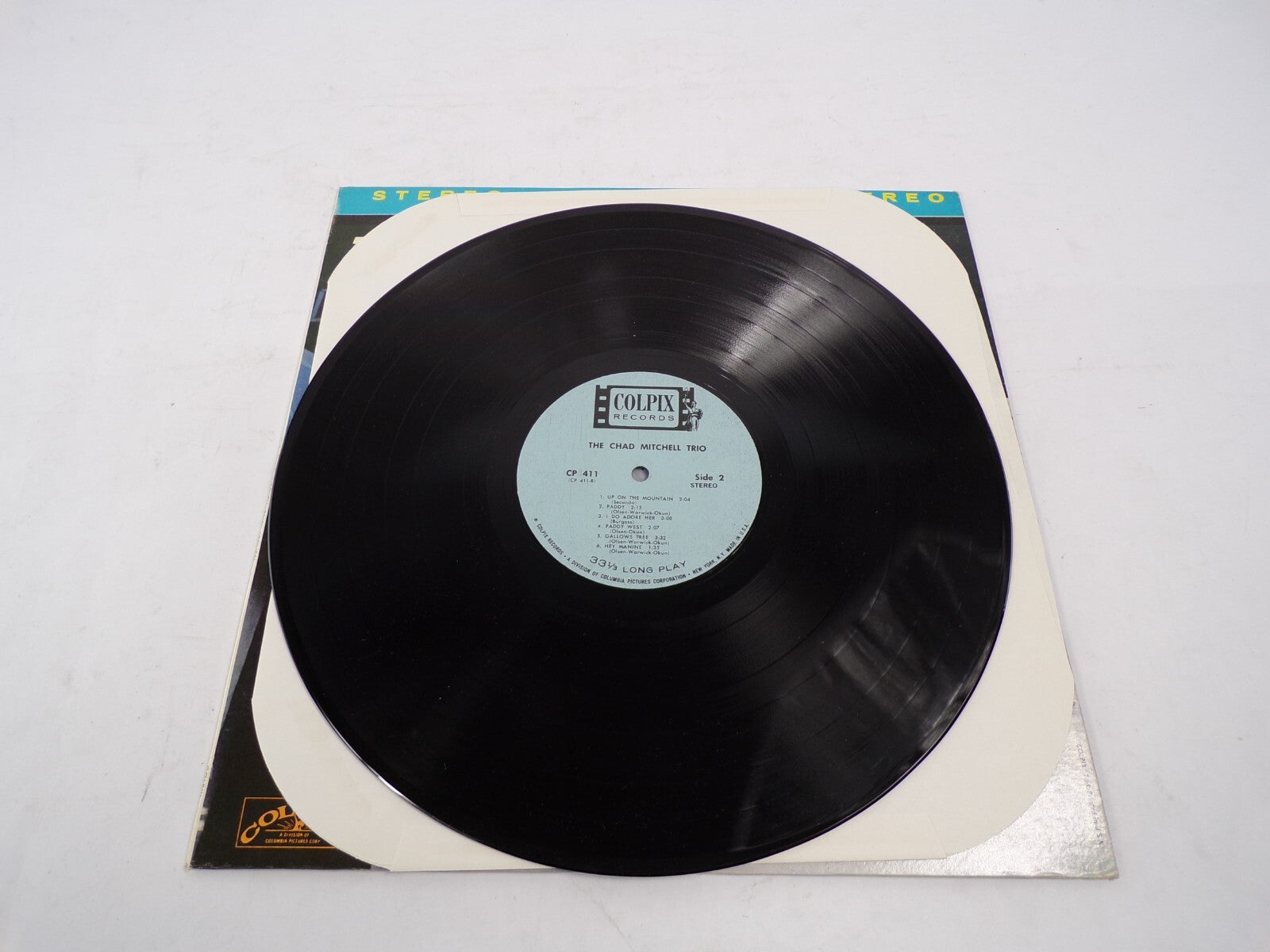 The Chad Mitchell Trio Arrives The Blue Angel Stereo Vinyl Record