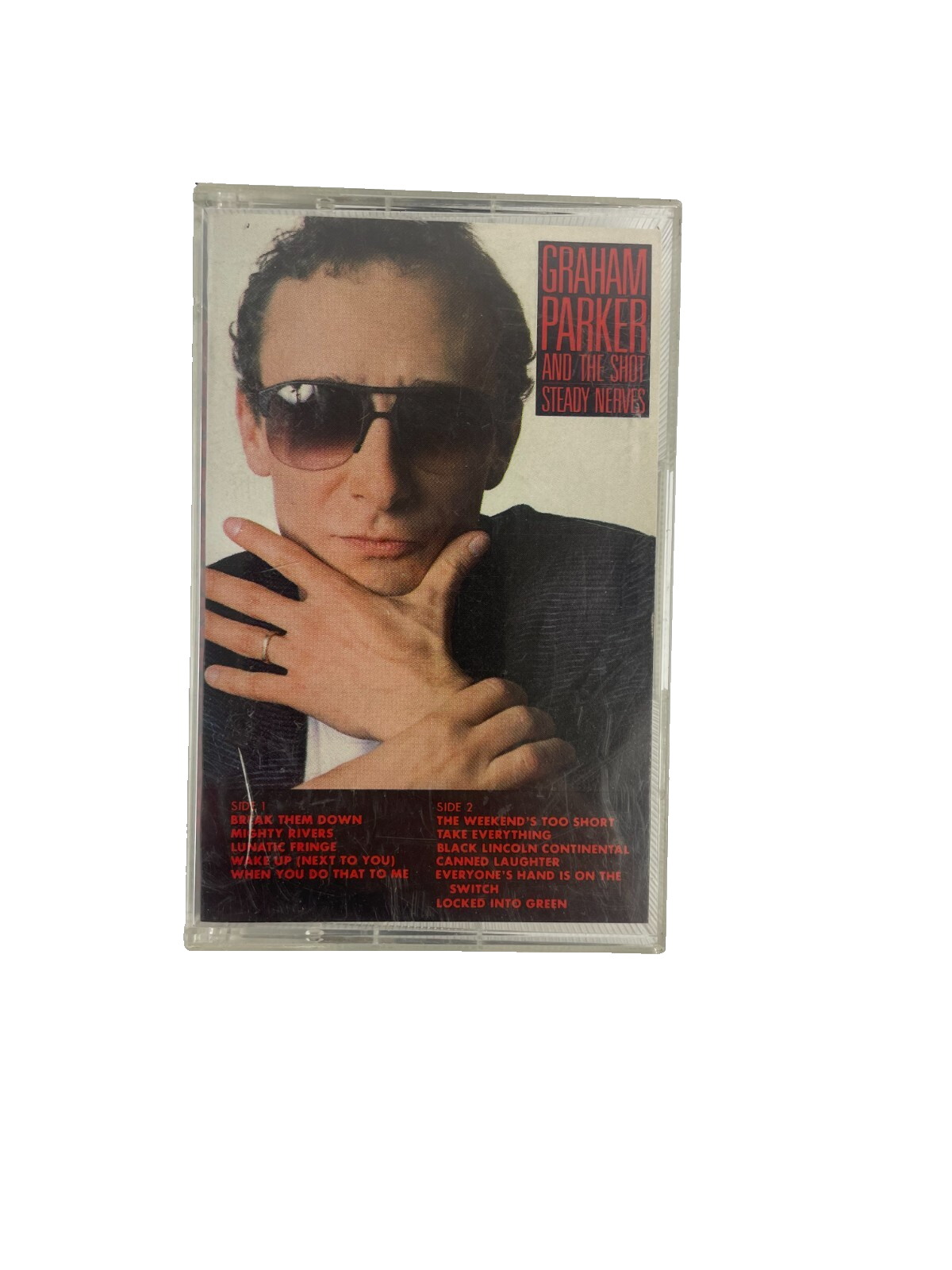 Graham Parker And The Shot Steady Nerves Break Them Down Mighty Rivers #Cassette