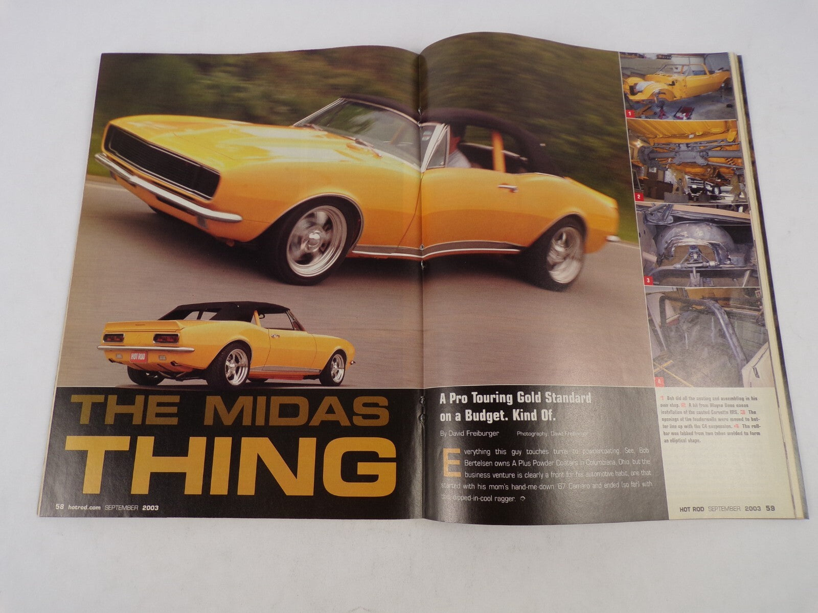 September 2003 Hot Rod Magazine Big-Invh Small-Blocks How You Can Go Rally Racin