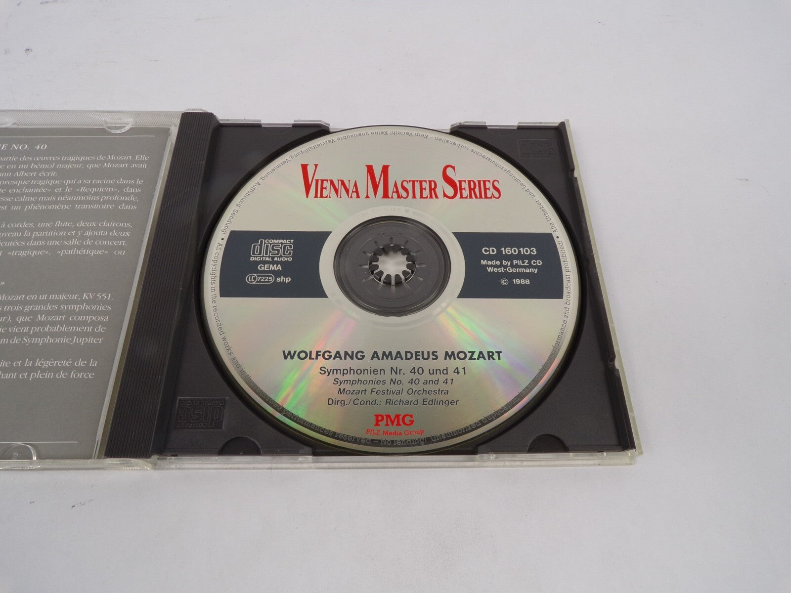 Vienna Master Series Molto Allegro Andante Allegretto Allegro Assai CD#67