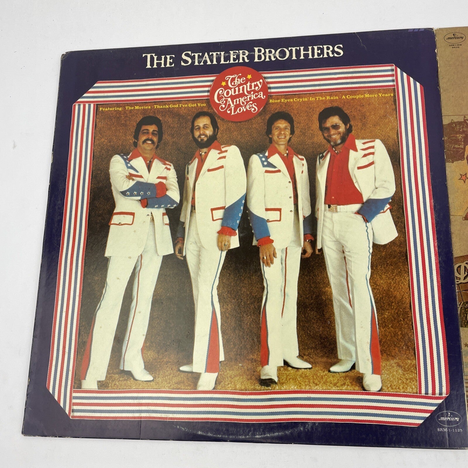 THE STATLER BROTHERS "The Originals" + The Country America Loves LP Vinyl Record