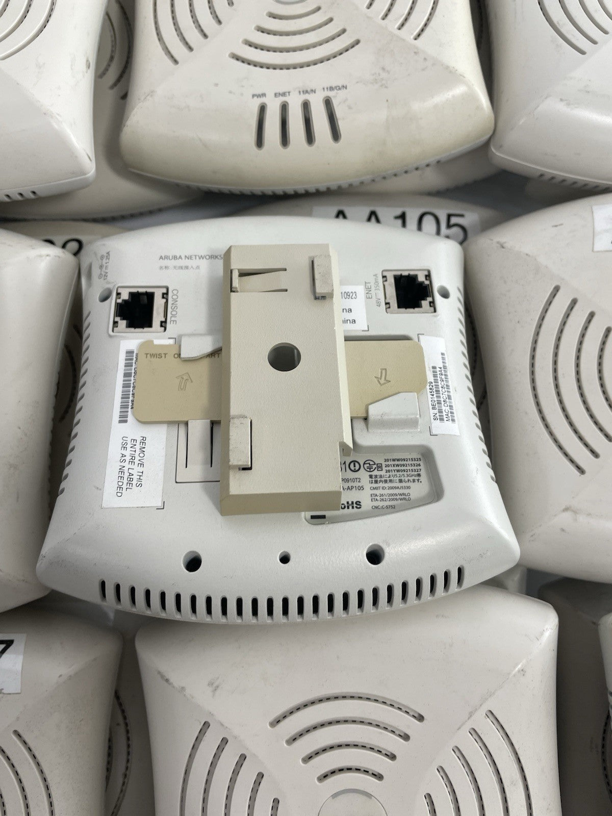 Lot of 43 Aruba AP-105 Ethernet 10/100/1000Base-T Wireless Access Point