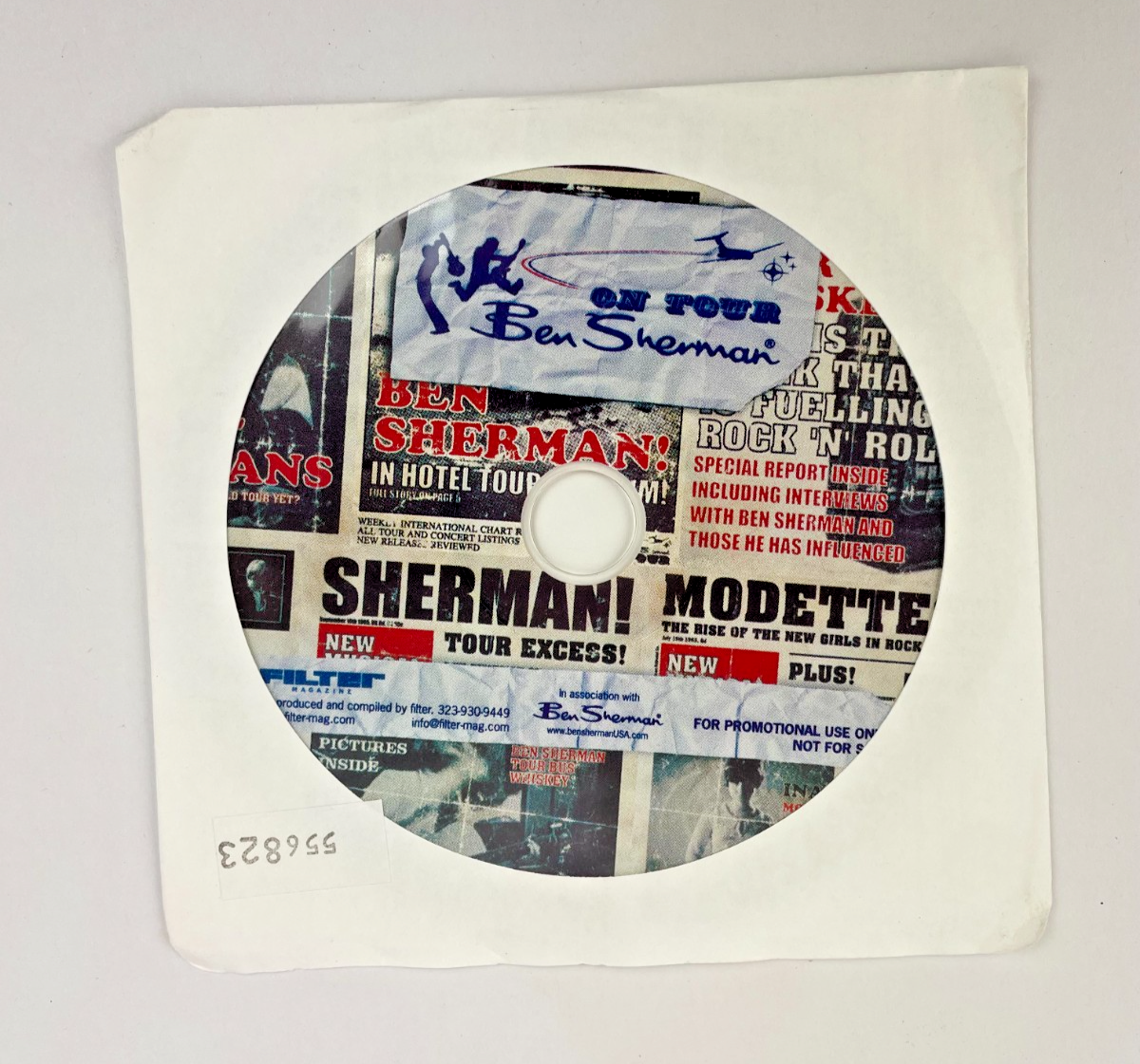 Filter Magazine: Ben Sherman Digital Audio CD Filter Magazine 2004