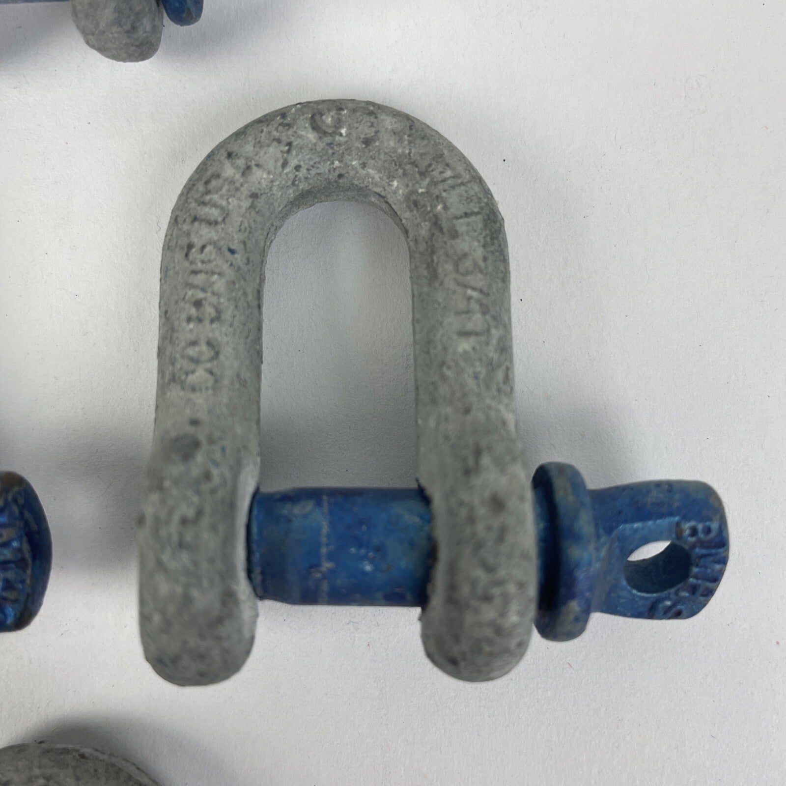 4 x CO 5/16 Inch D Shackle Anchor - 4 PACK - WLL 3/4 Ton Rating USA - LOOK