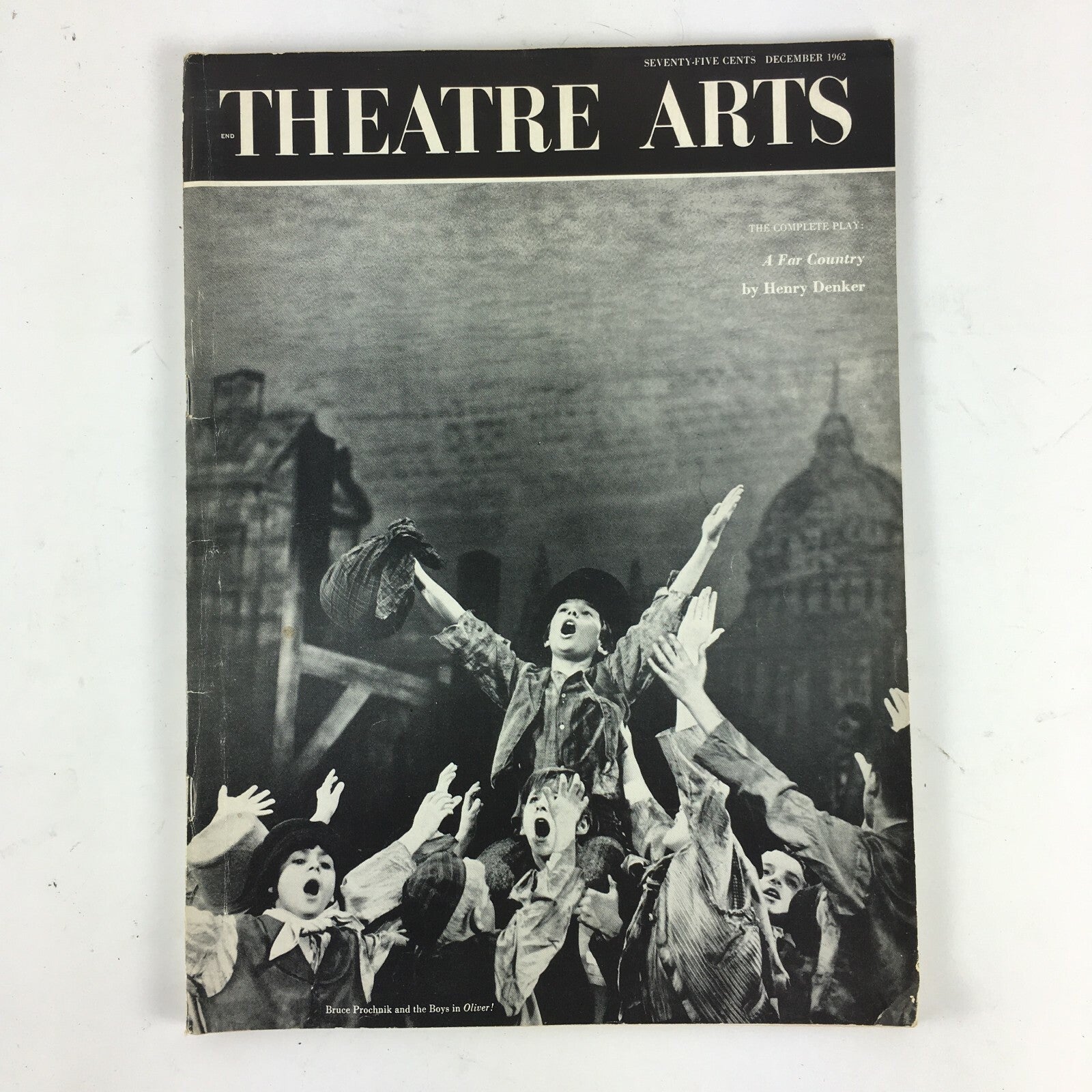 December 1962 Theatre Arts Magazine A Far Country by Henry Denker