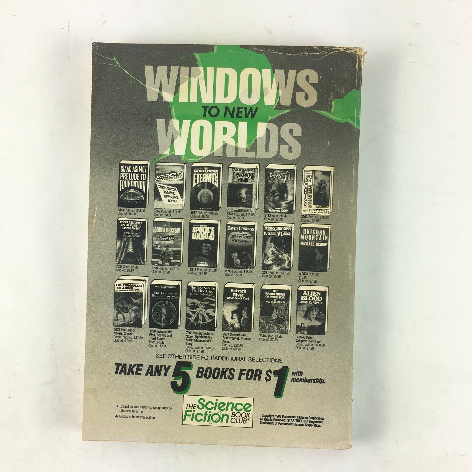 May Fantasy & Science Fiction Magazine Abe Lincoln James Morrow John Brunner