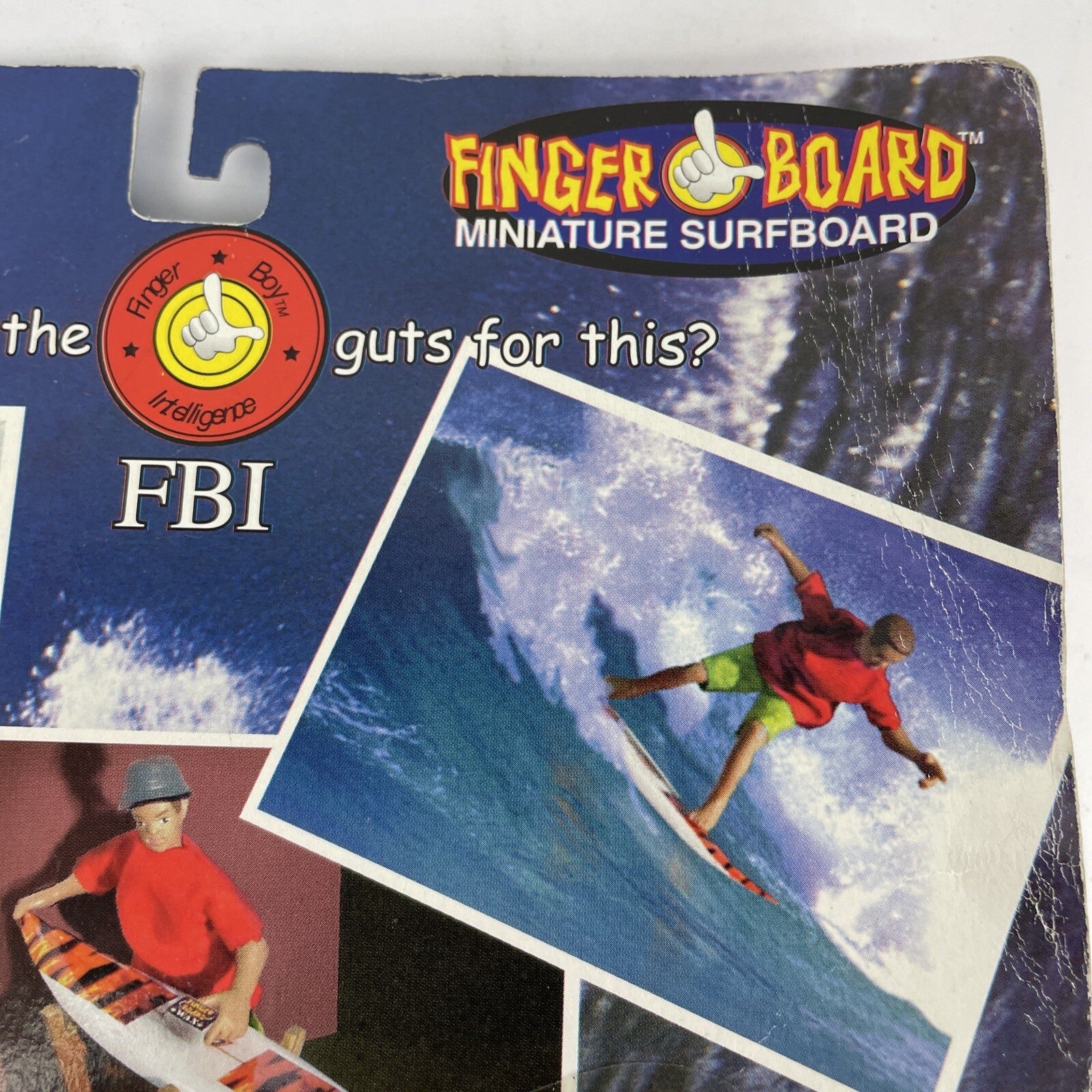Rare Finger Board Extreme Fingerboy Fingergirl Surfboard Surfing CH Edition