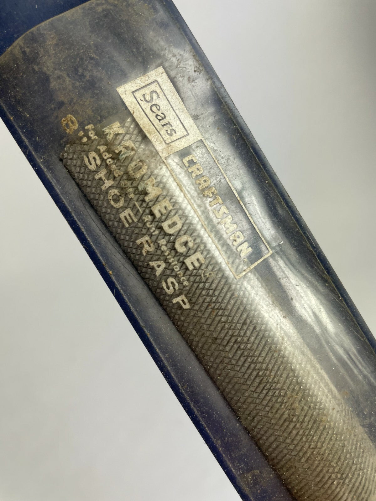 Sears Craftman 8 Inch Shoe Rasp Kromedge File Cut Rasp Cut Heavy Duty Rigid