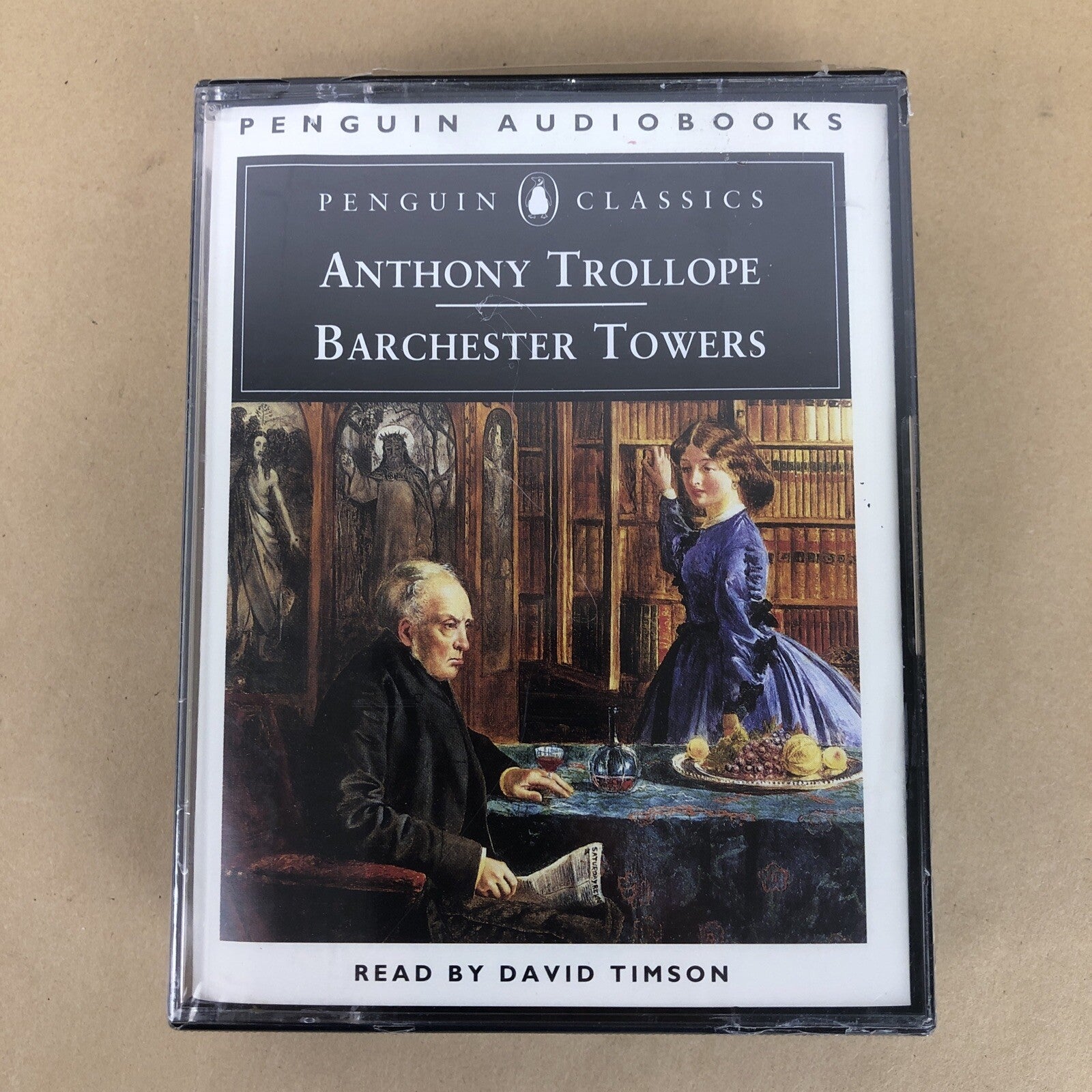 Anthony Trollope BARCHESTER TOWERS Audiocassettes Box Set Penguin SEALED