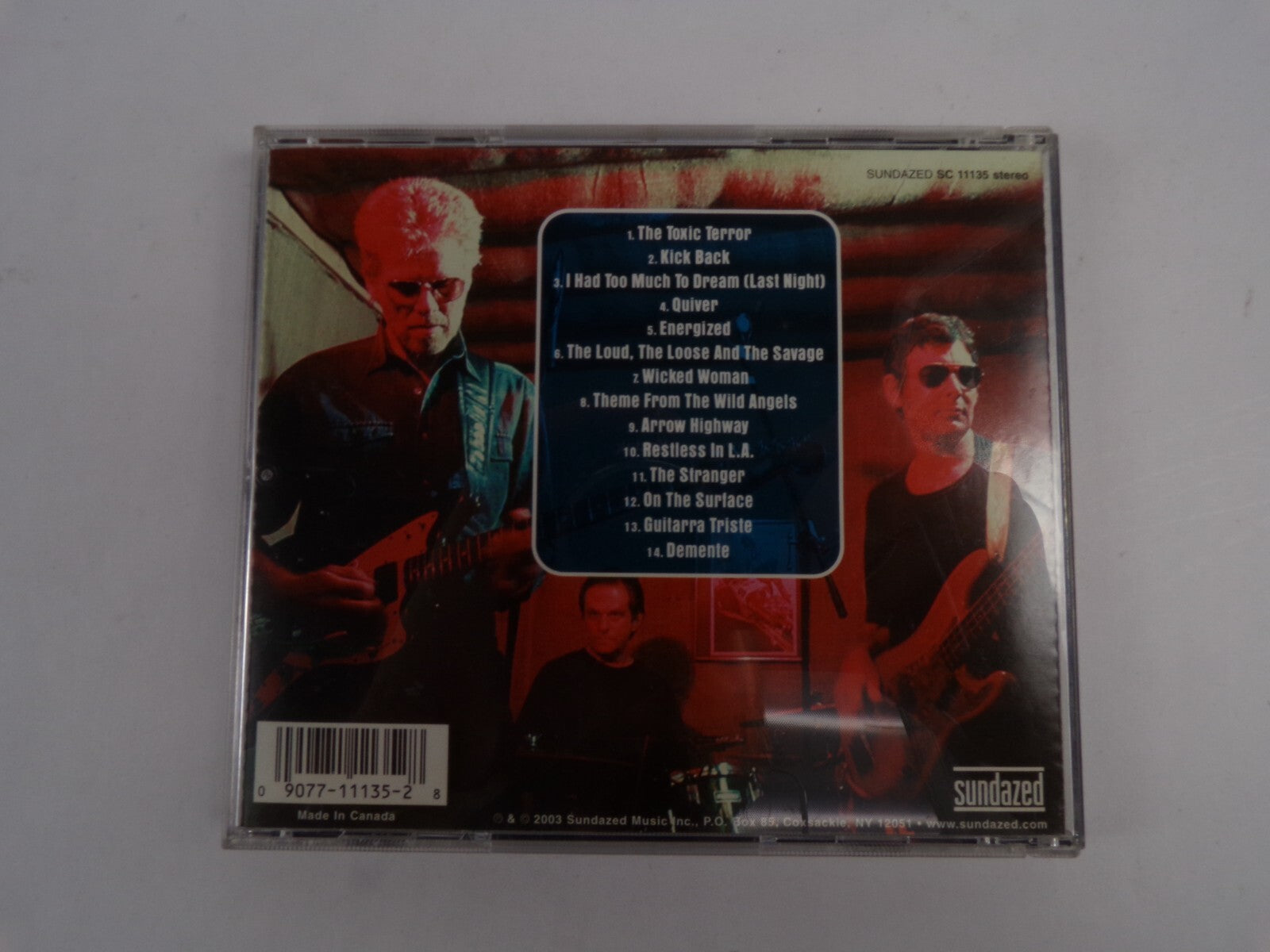 Davie Allan & The Arrows Restless In LA The Toxic Terror Quiver Energized CD#41