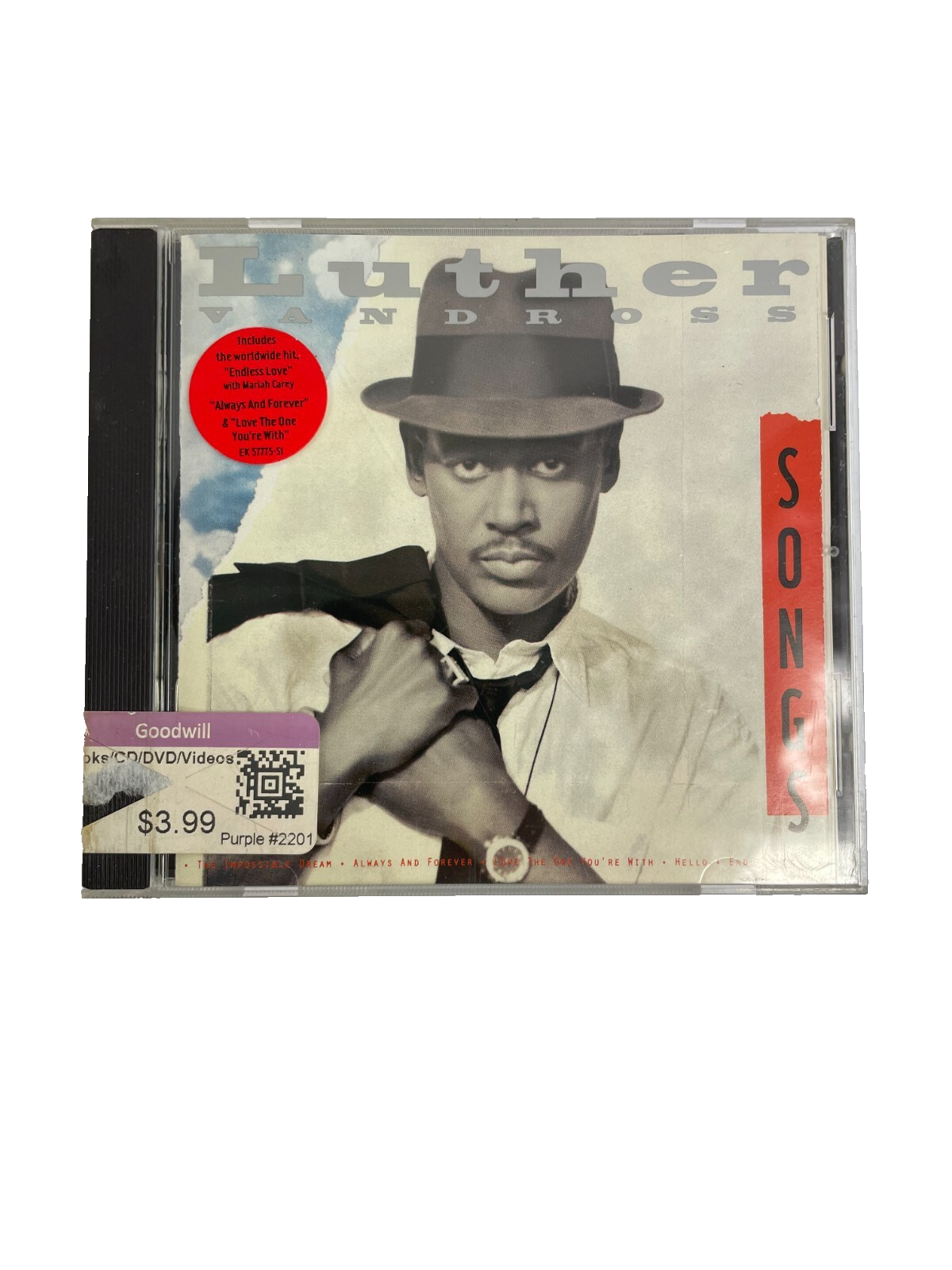 Luther Vandross – Songs Love The One You're With Killing Me Softly CD#29