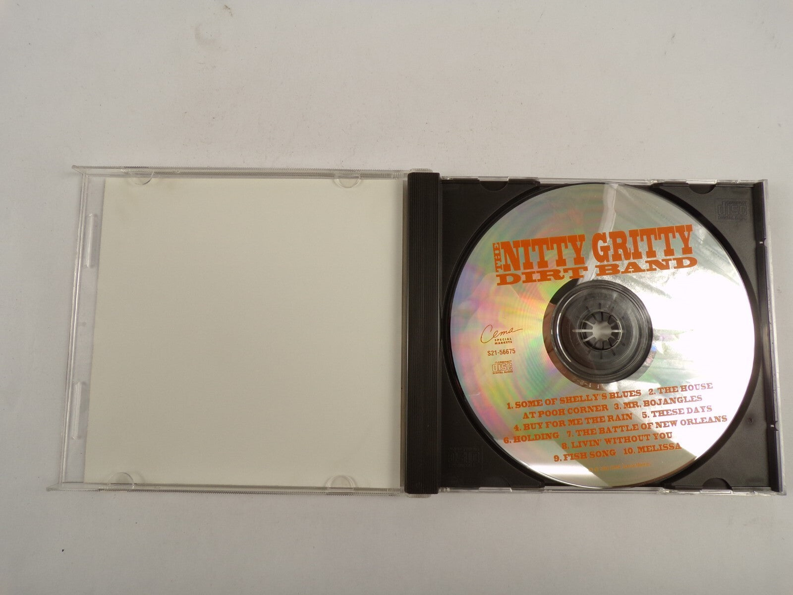 The Infinity Gritty Dirt Band Holding These Days Fish Song Melissa CD#47