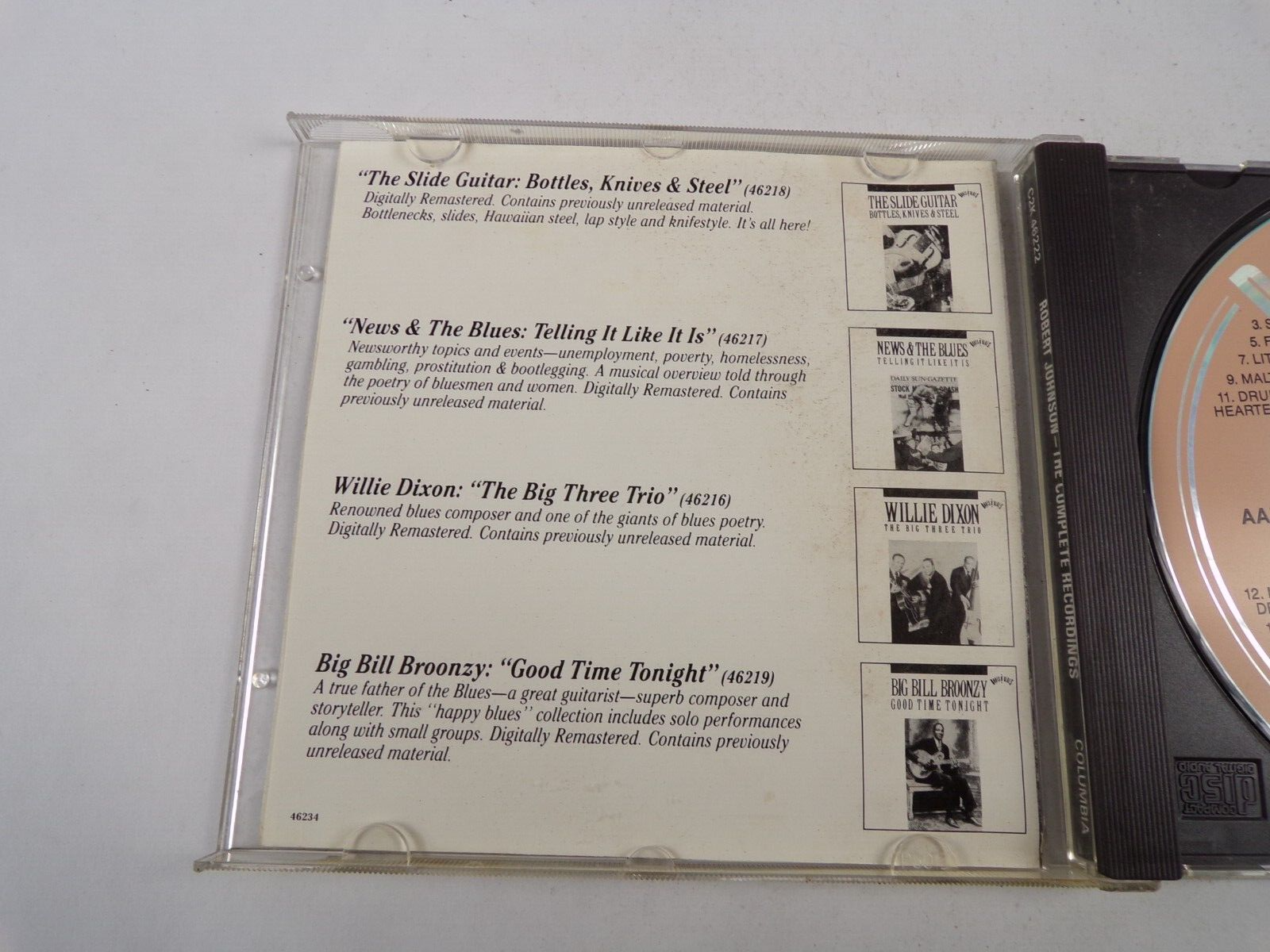 Robert Johnson The Complete Recordings From Four Till Late Malted Milk CD#25
