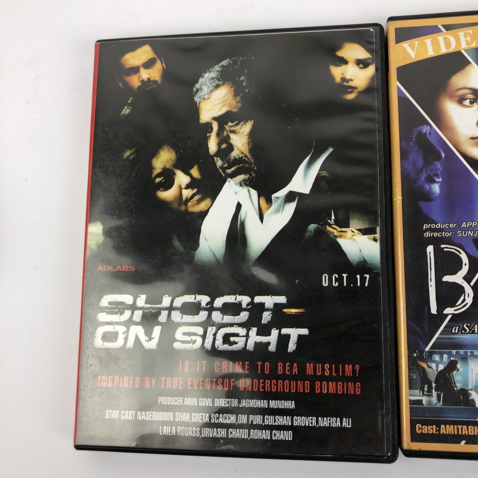 6 x Bollywood DVD + CD MUKHBIIR APNI BOLI APNA DES BLACK CHAMKU MUMBAI MERI JAAN