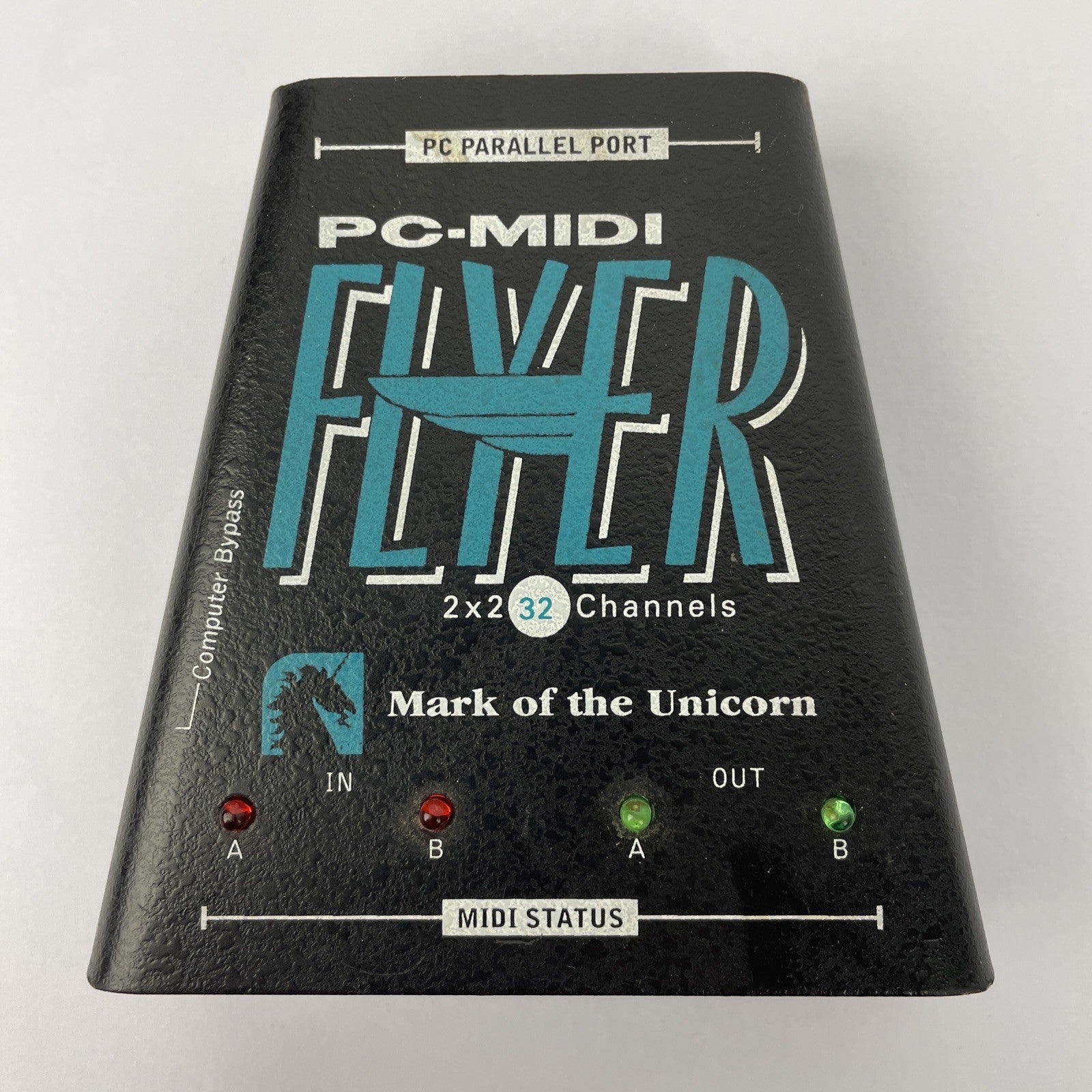 Mark of the Unicorn MOTU PC-MIDI Flyer Parallel PC to MIDI Adaptor 2 x 2 Channel