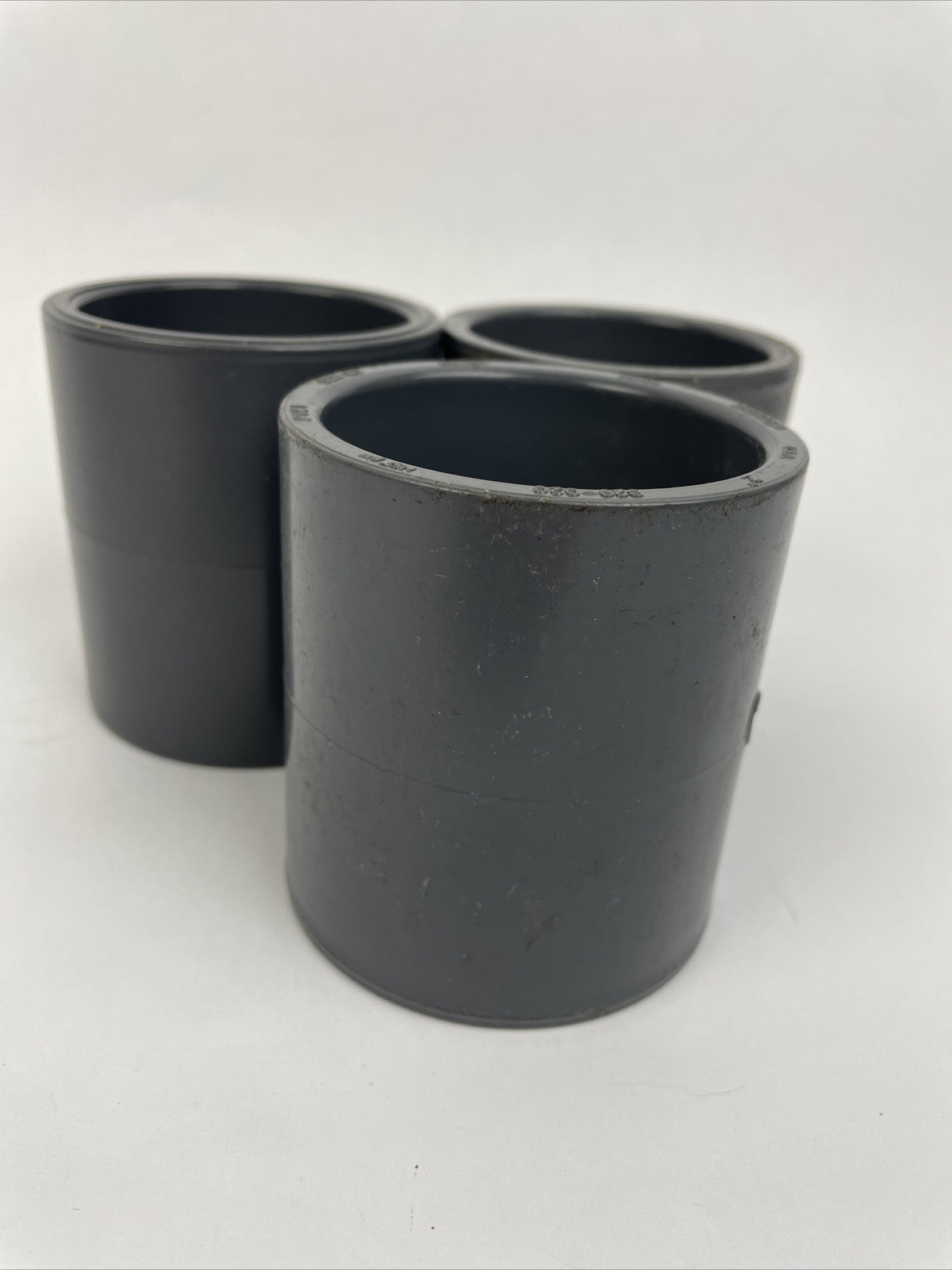 LOT OF 3 X Lasco Sch 80 PVC 2" Coupling Slip Fitting 829-020 829020 NOS