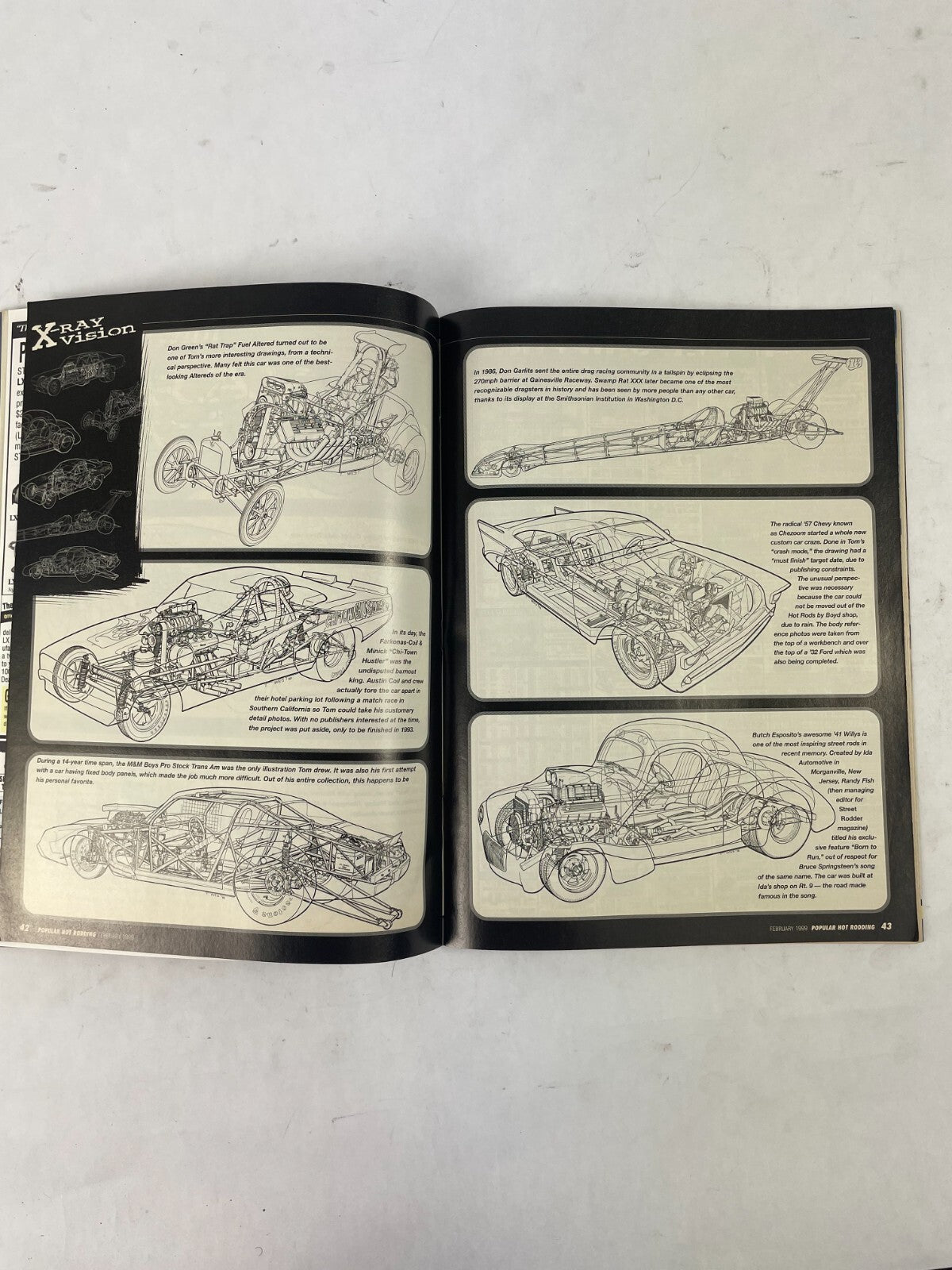 February 1999 Hot Rodding Magazinee 498 - Inch Hemi Shaker! X-Ray Vision The