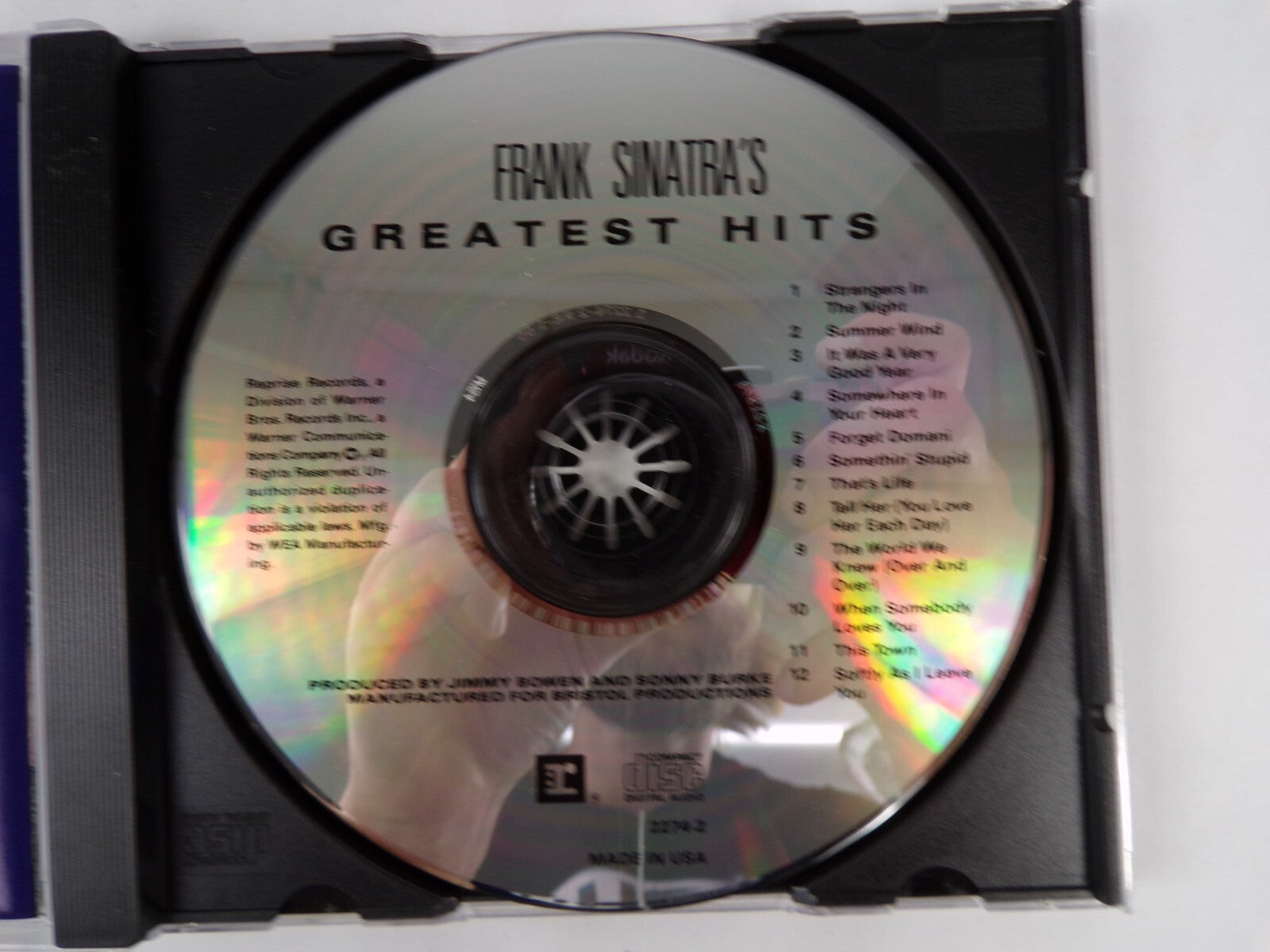 Frank Sinatra's Greatest Hits CD #9