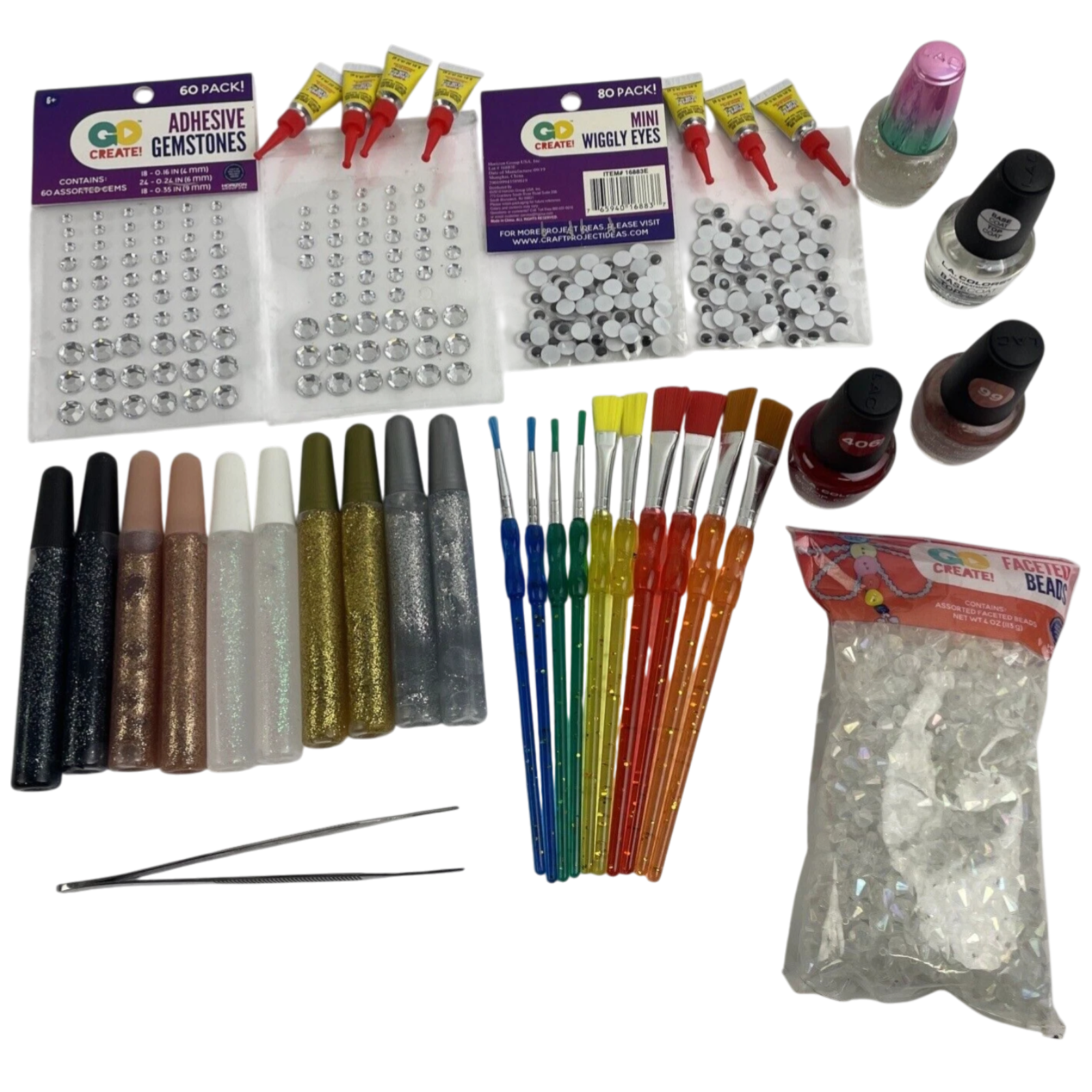 Fishing Lure Craft Kit Fish Eyes 3D Holographic Lure Eyes Fly Tying Jigs Crafts