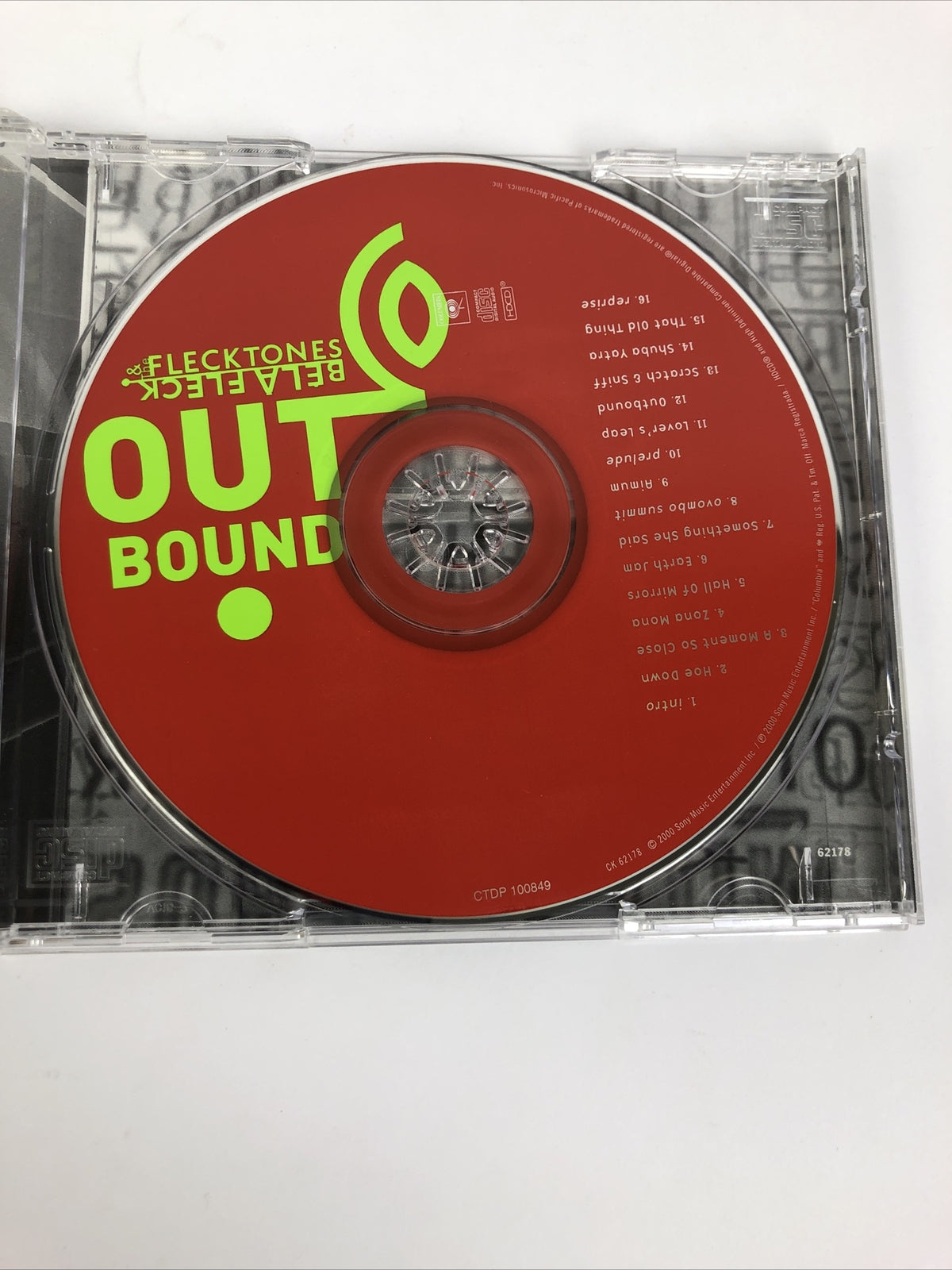 Bela Fleck & the Flecktone " OUTBOUND "- Digital Audio CD 2000 MINT DISC #56