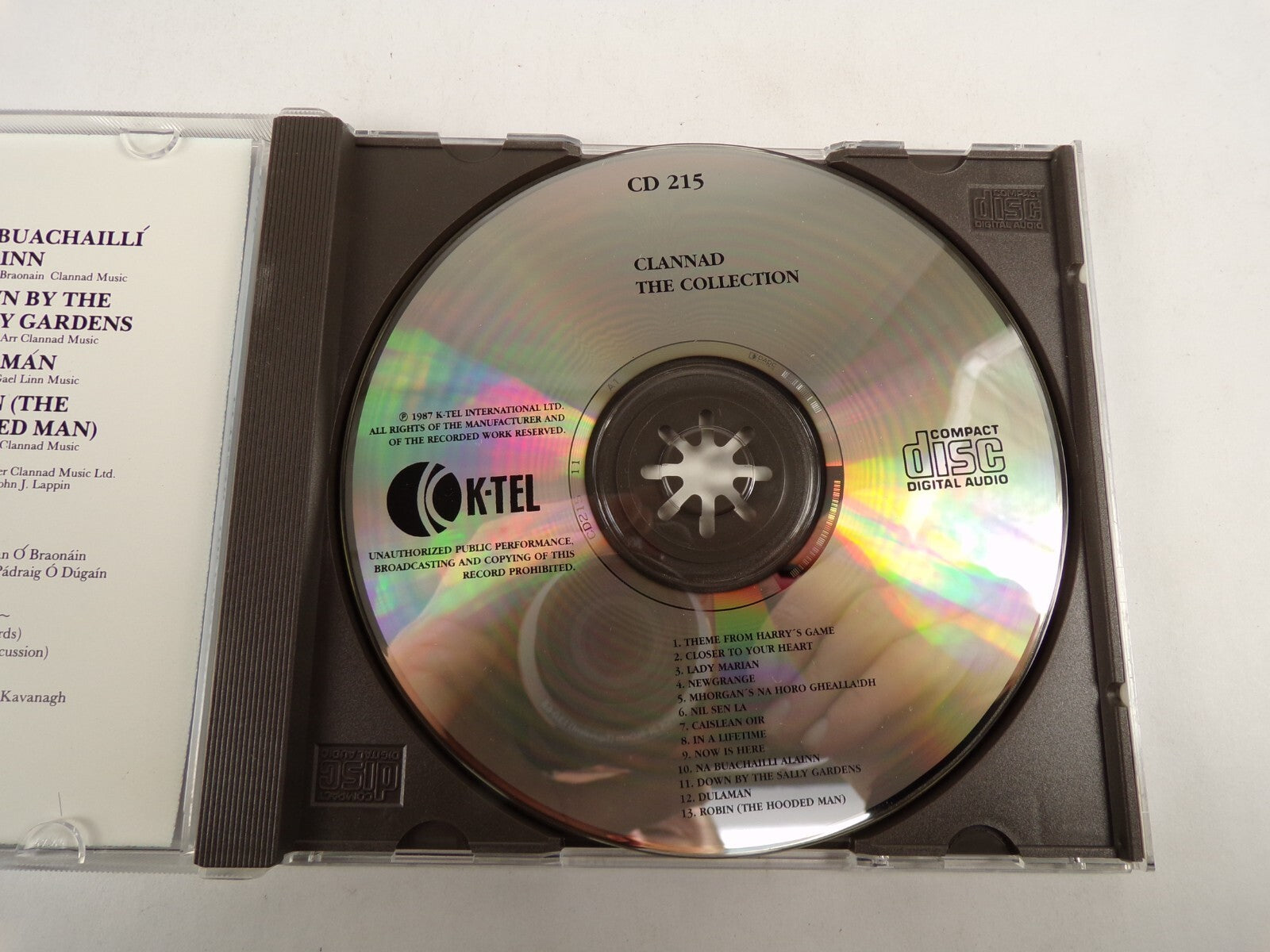 Clannad The Collection Theme For Harrys Game Closer To Your Heart CD#52