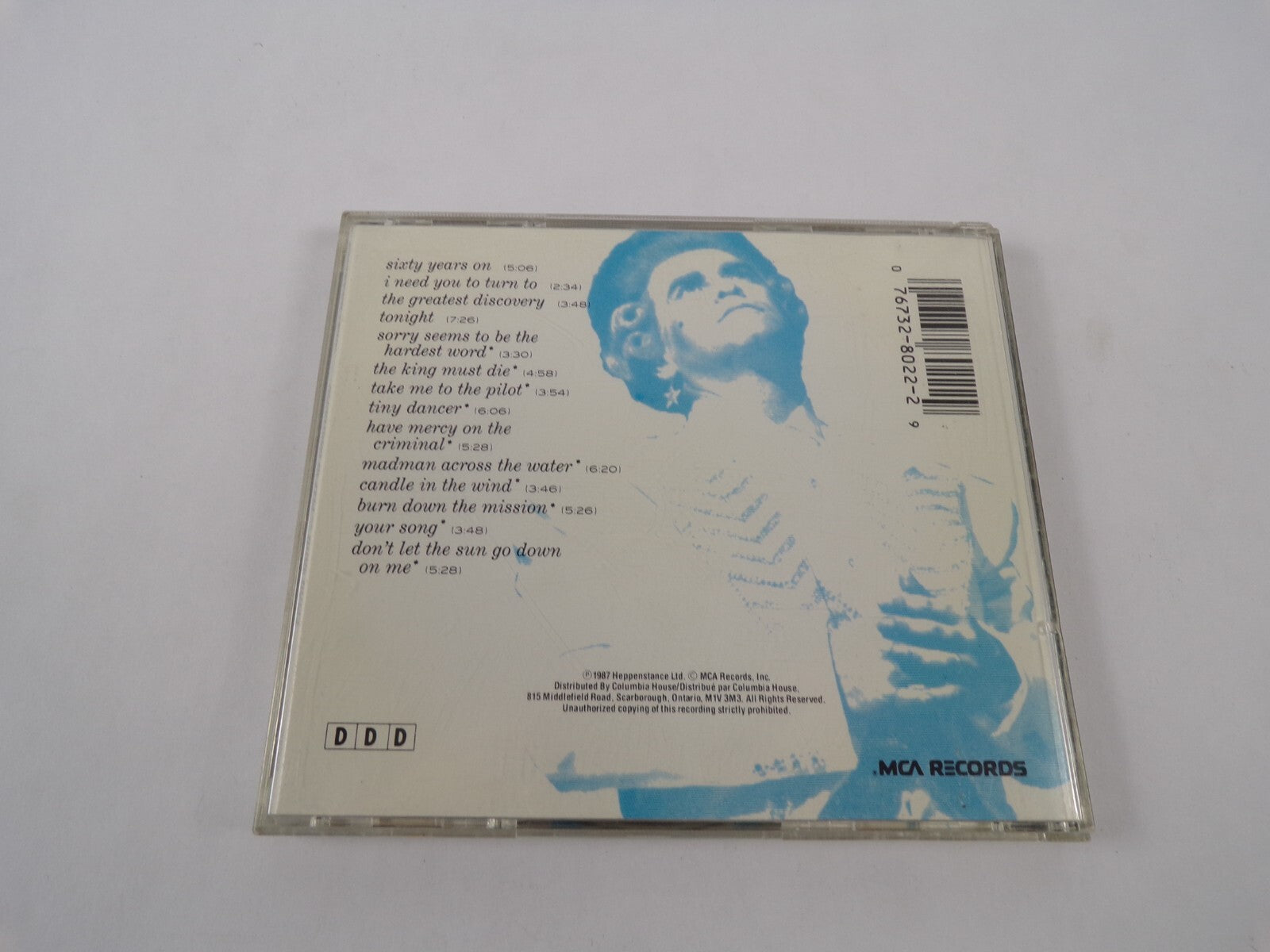 Elton John Live In With The Melbourne Symphomy Orchestra Sixty Years On CD#59