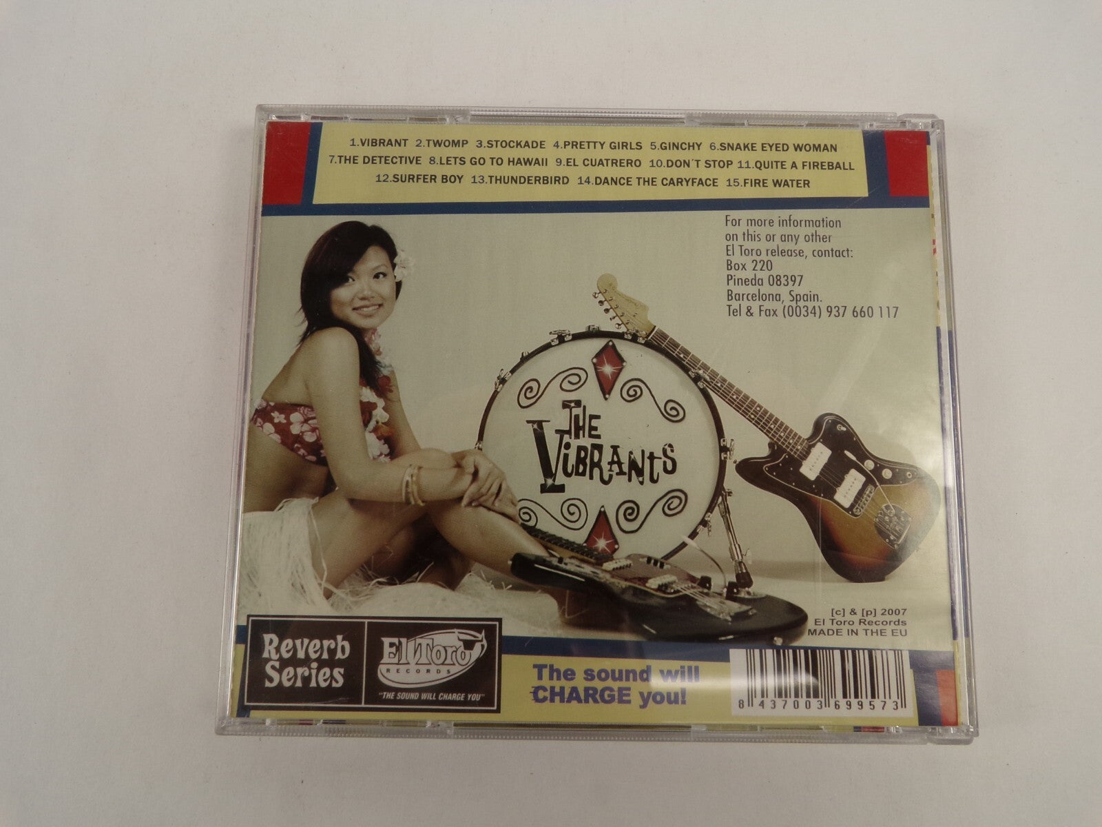 The Vibrants Vibrant Twomp Stockade Pretty Girls Ginchy Fire Water CD#50