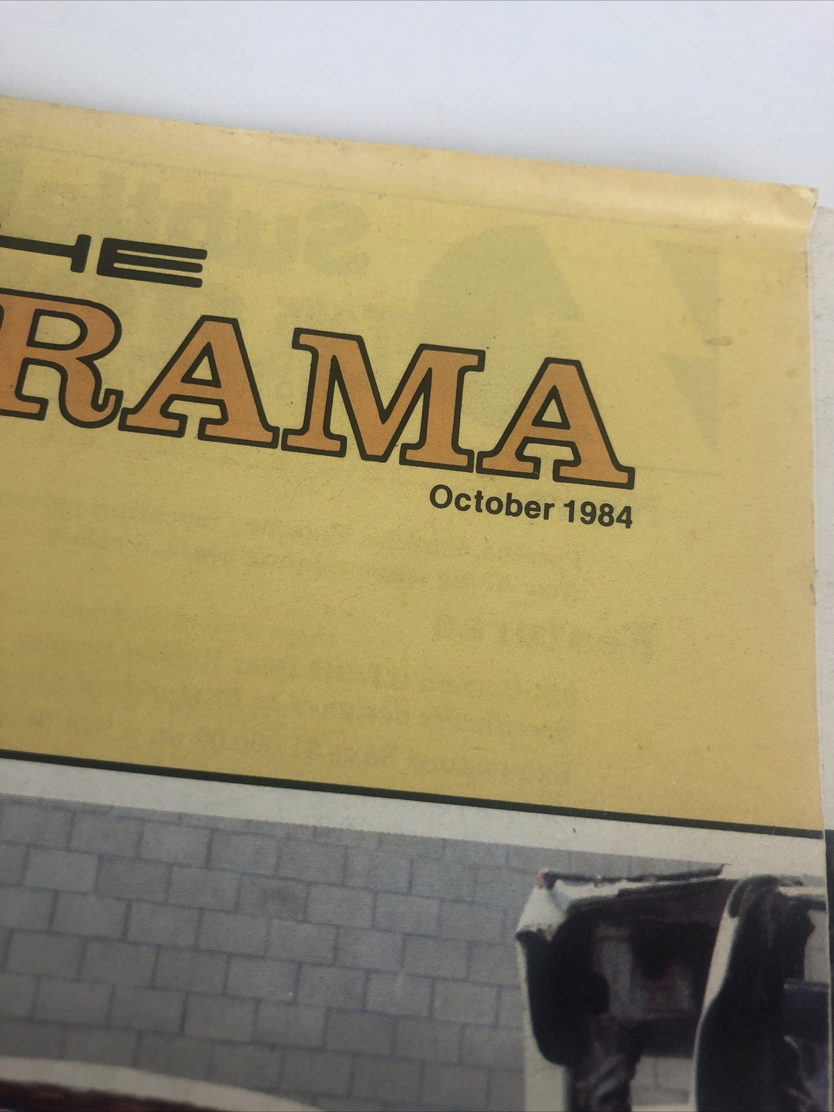 Porsche Panorama Magazine - October 1984 - A Real Carrera - Water In 914 - VGC