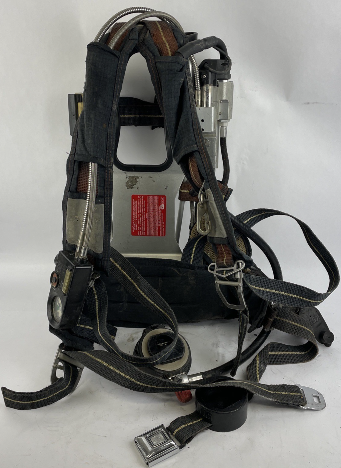 SCOTT SAFETY 4.5 4500 SCBA Air Pack Harness EZ-Flow Air Pak Plus with Sensor N