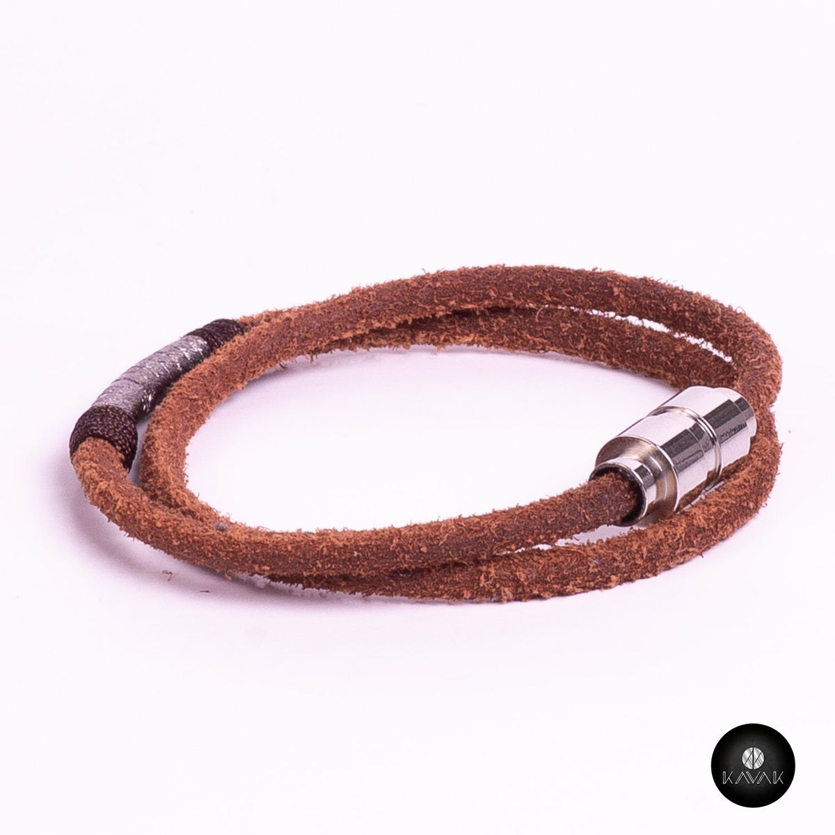 Kavak - Handmade Earthy Leather Adjustable Women's Bracelet