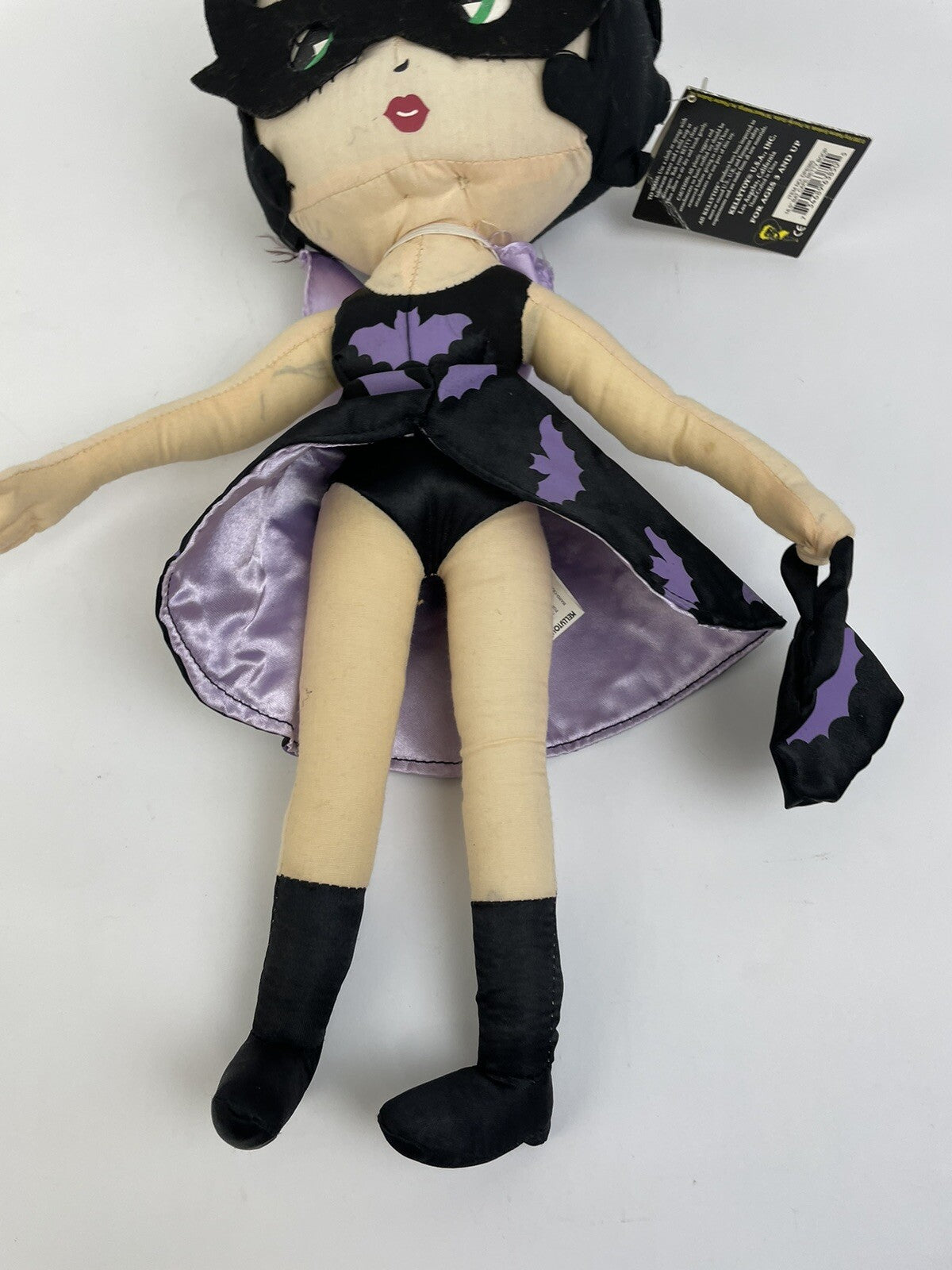 Betty Boop Halloween Collection: Bat Betty 17' Doll Plush with tag New