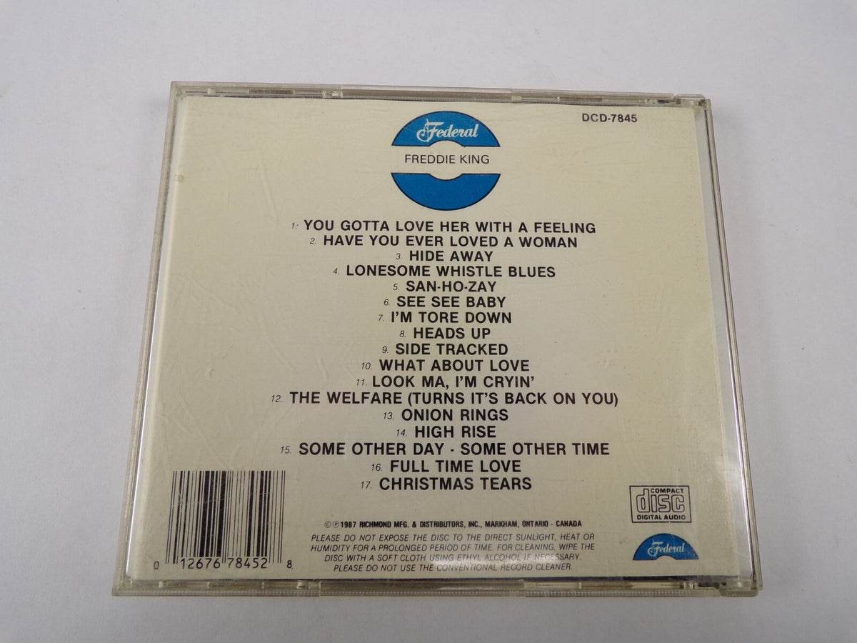 Freddie King All His Hits Federal You Gotta Love Her With A Feeling CD#53