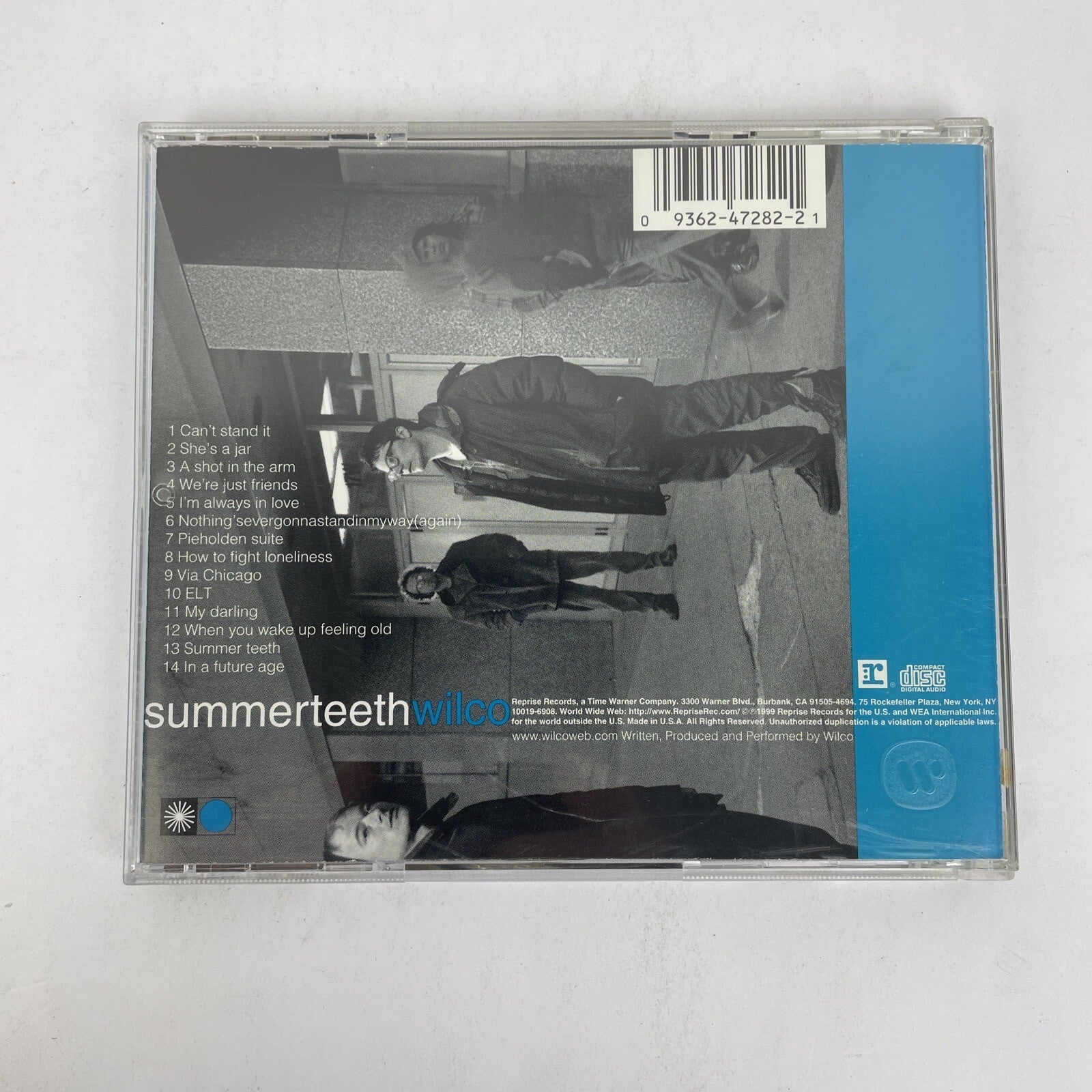 summerteeth , wilco Digital Audio CD, 1999 Reprise Records Promotional Copy -UVW