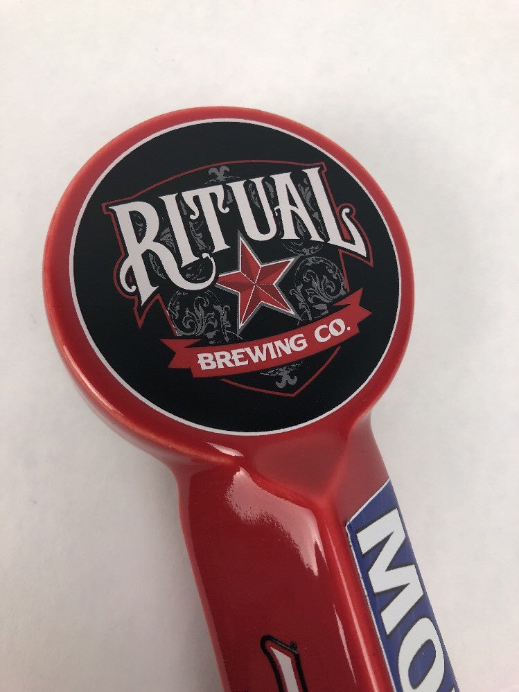 Ritual Brewing Co Beer Tap Handle Pub Bar Kegerator MONKS LUNCH RARE ITEM
