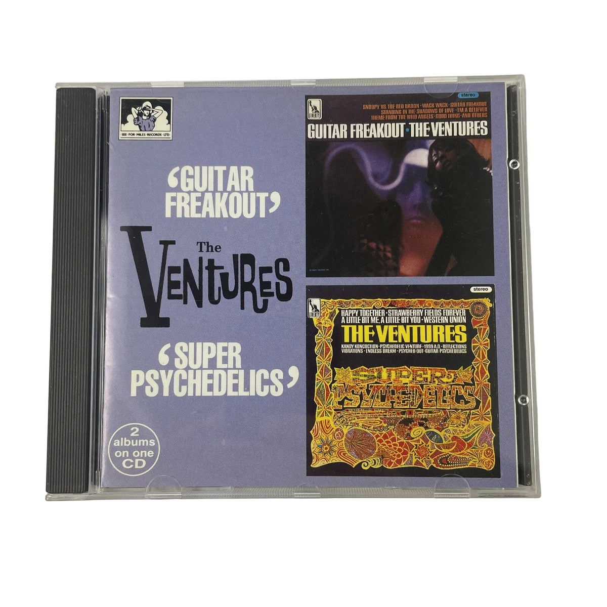 The Ventures-"Guitar Freakout/Super Psychedelics" CD #17