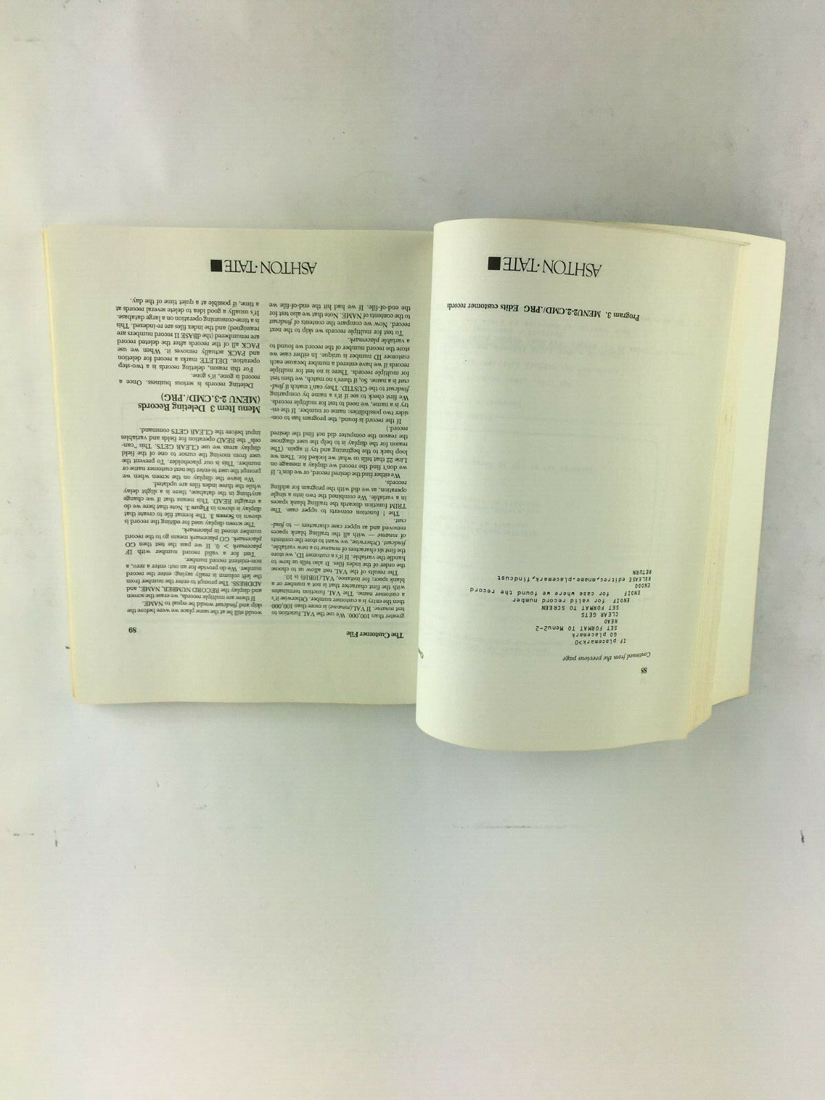 dBASE II for Every Business by Robert A.Byers