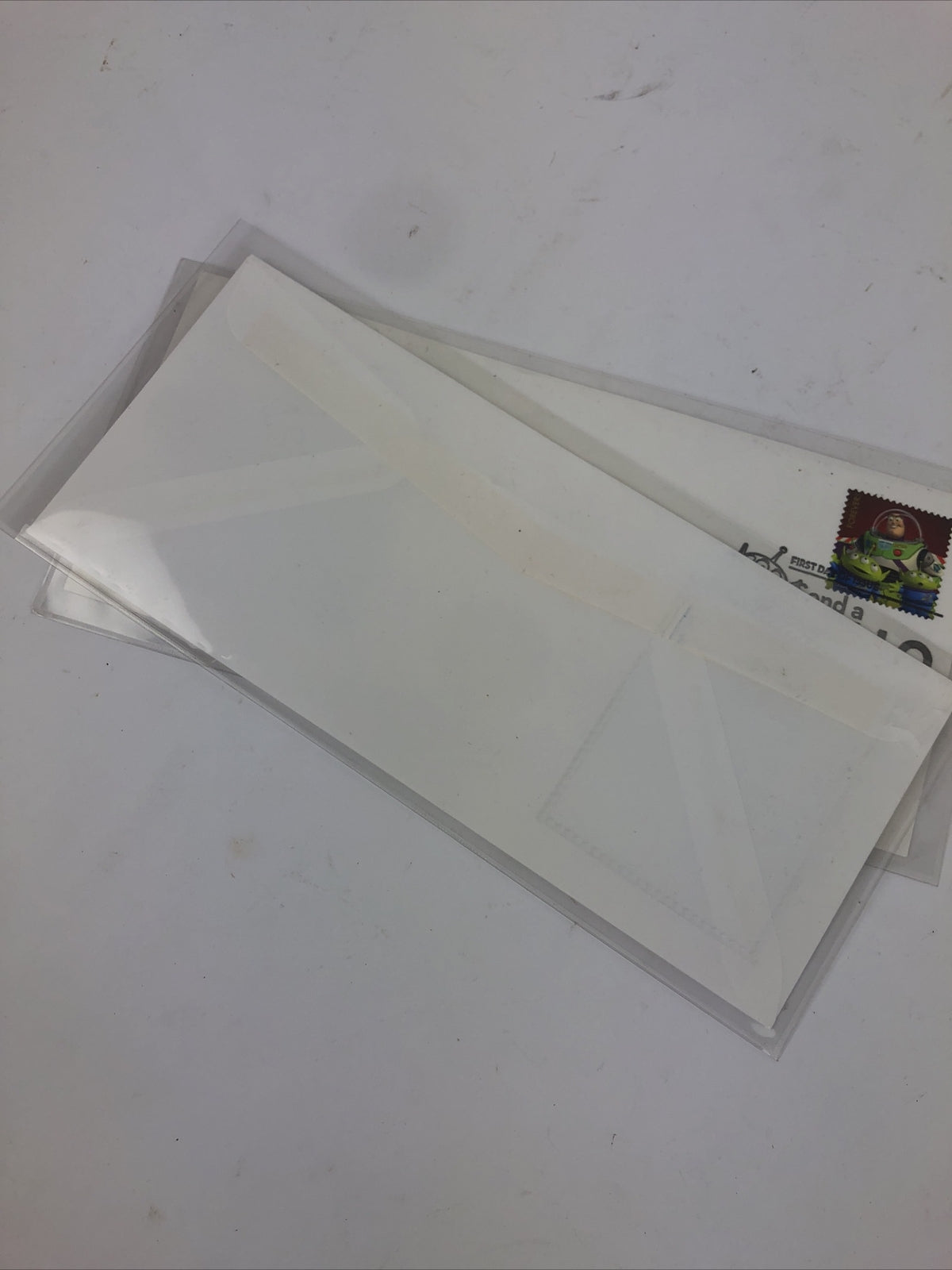 2 x D23 DISNEY PIXAR SEND A HELLO 1st DAY ISSUE UP STAMP ENVELOPE 19-21, 2011