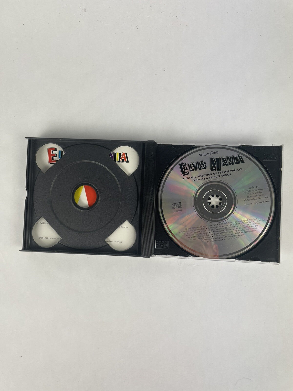 Elvis Mania Double CD, 1991 Czechoslovakian Import #8