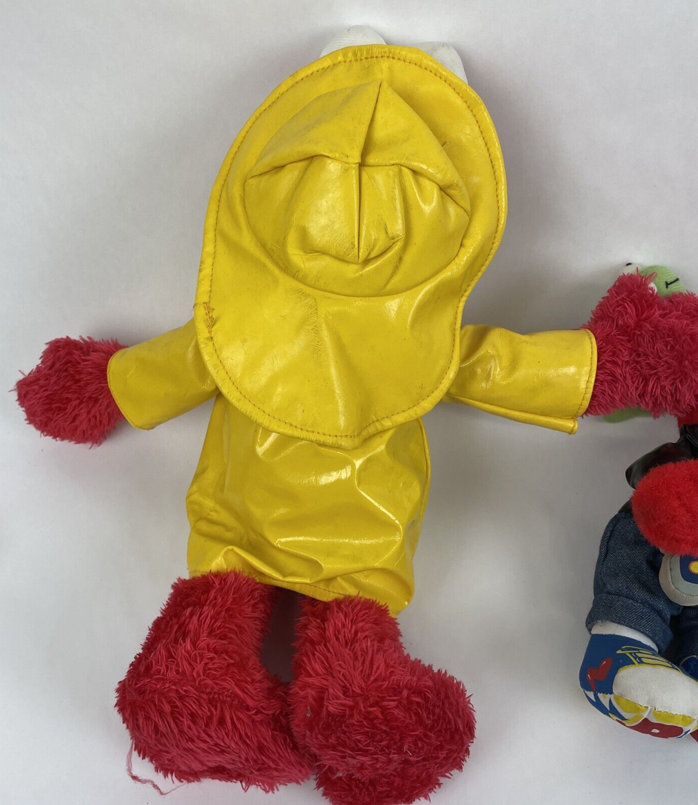 Lot of 3 1999 03 07 Sesame Street Elmo Plush 15" Stuffed Animal Toy LOOK Fish