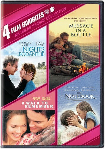 Nicholas Sparks Collection: 4 Film Favorites (DVD, 2011, 4-Disc Set) Free Ship